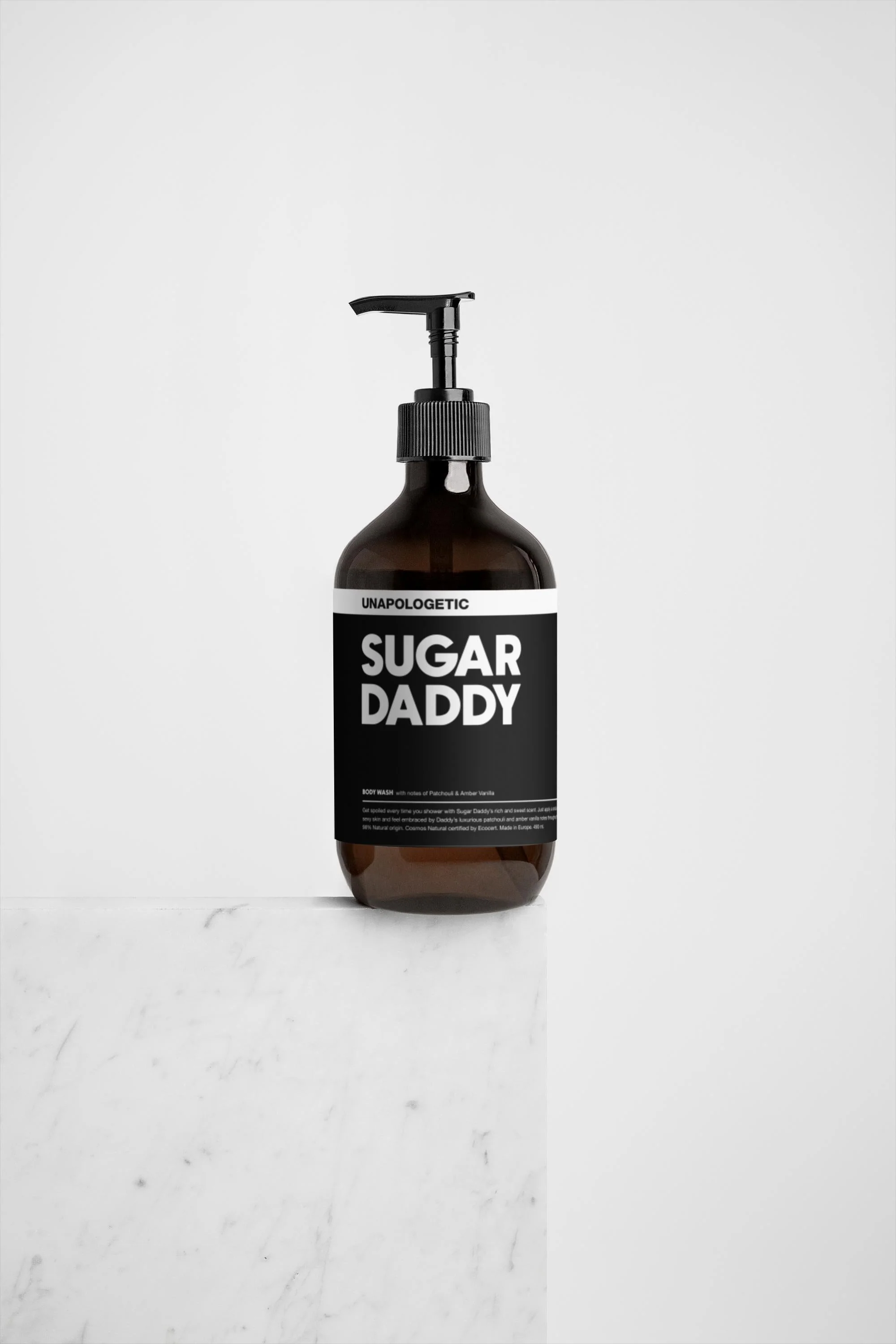 SUGAR DADDY - Patchouli & Amber Vanilla Body Wash - Image 2