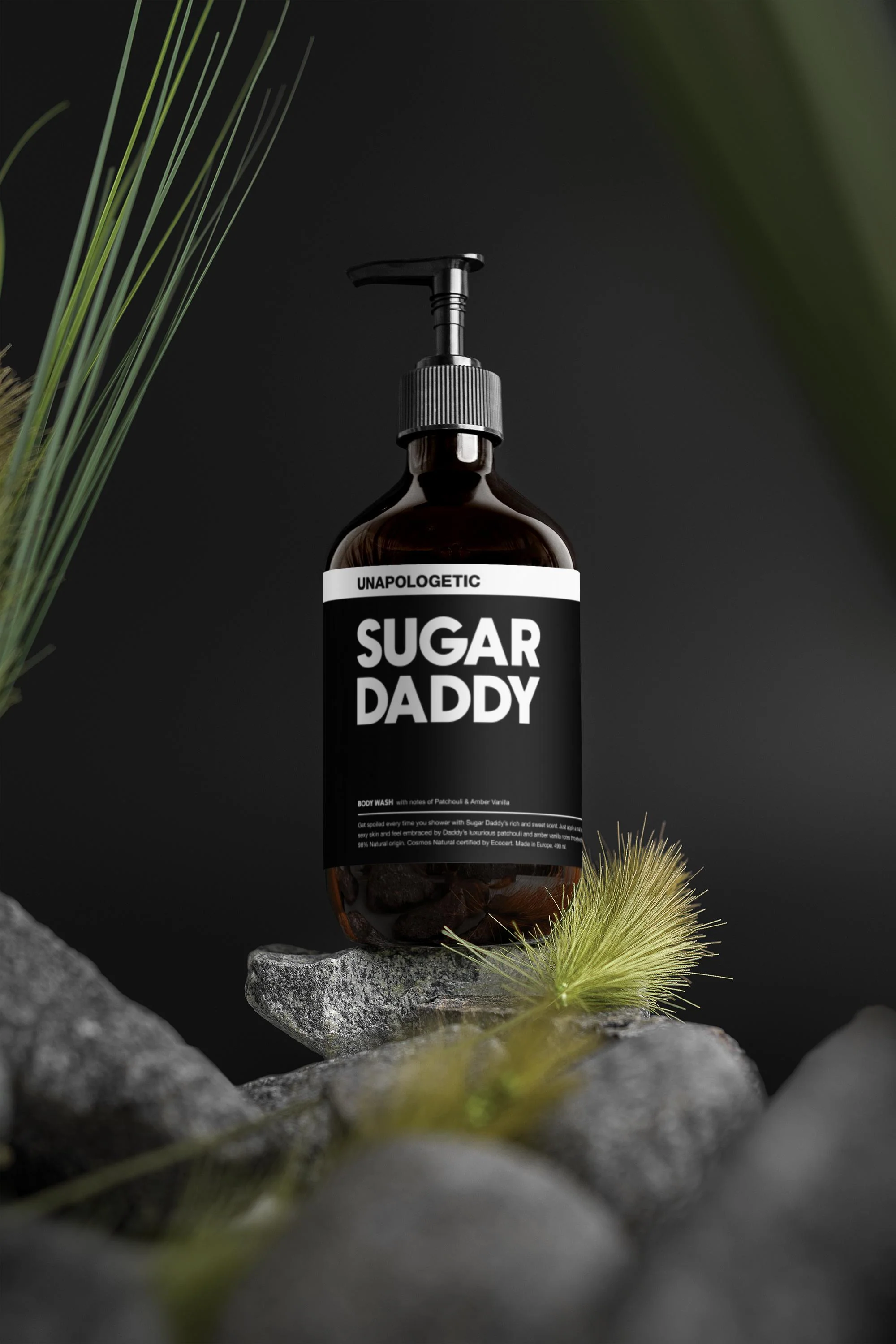 SUGAR DADDY - Patchouli & Amber Vanilla Body Wash - Image 6