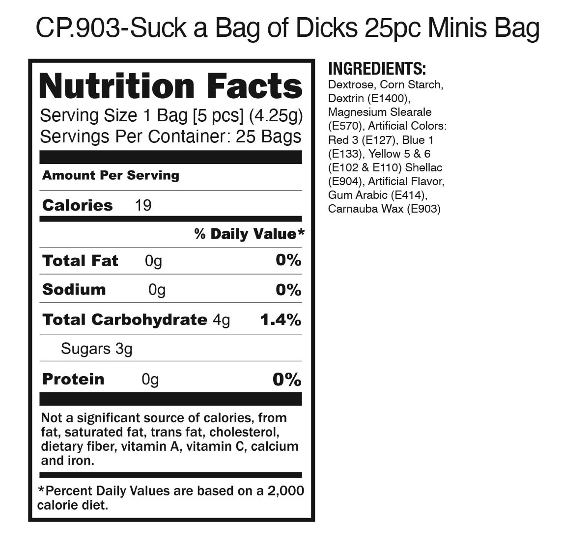 Suck a Bag of Dicks- Bag of 25 - Image 3