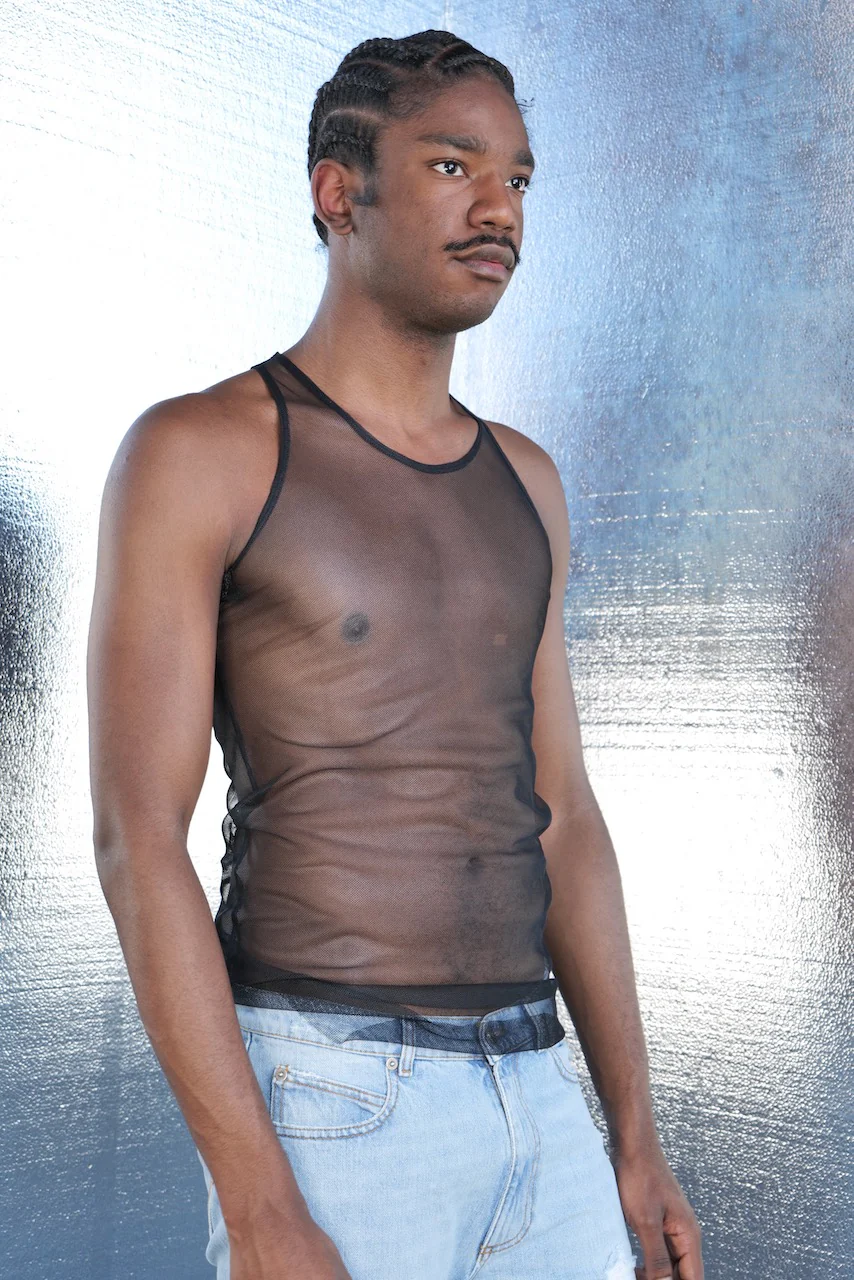 TANK TOP BLACK BY RANDOM IDENTITIES - Image 2
