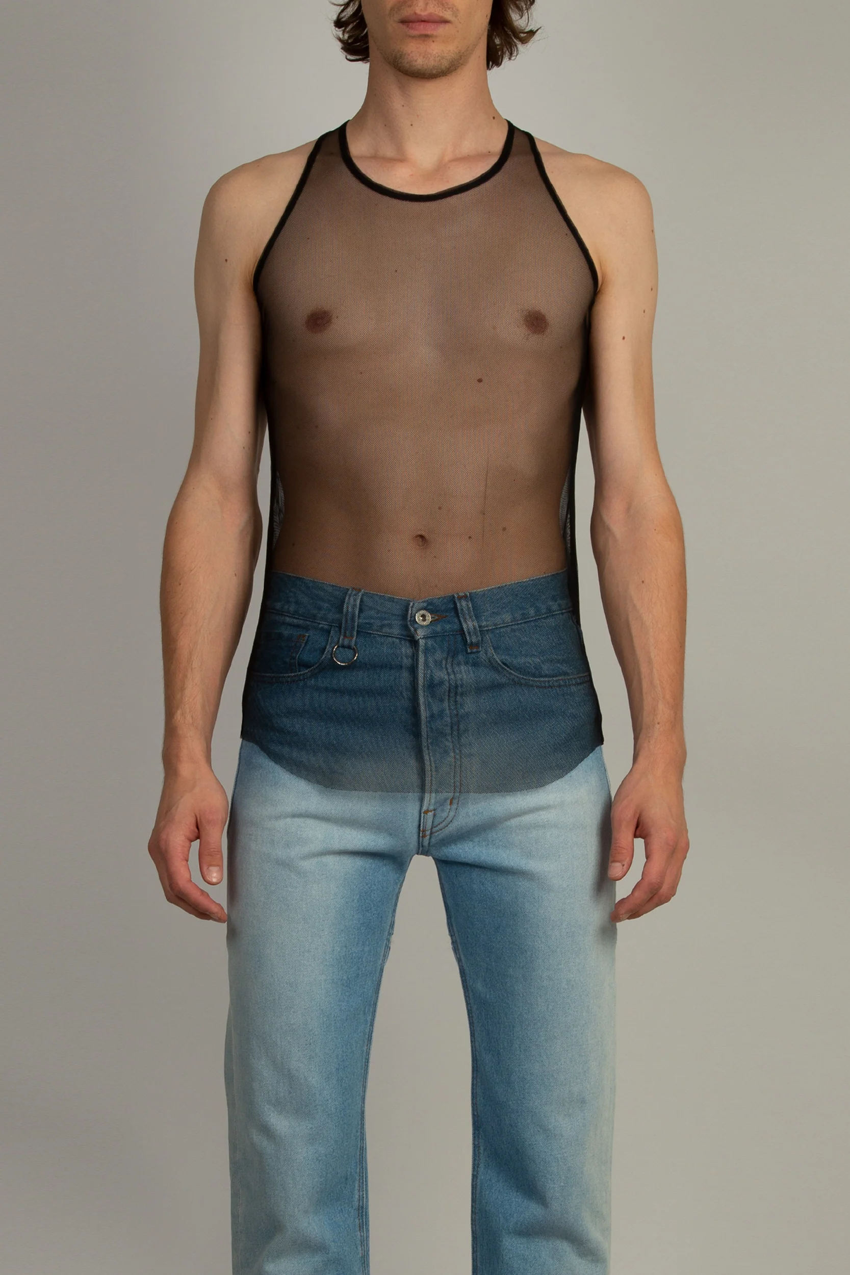 TANK TOP BLACK BY RANDOM IDENTITIES - Image 5