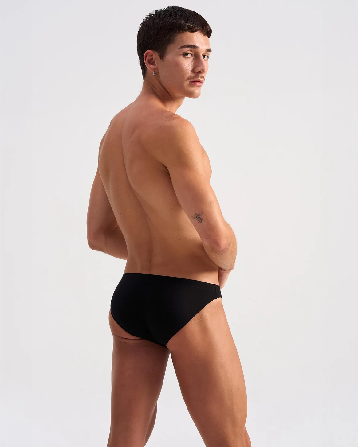 Teamm8 Body Bamboo Bikini Brief - Black - Image 2