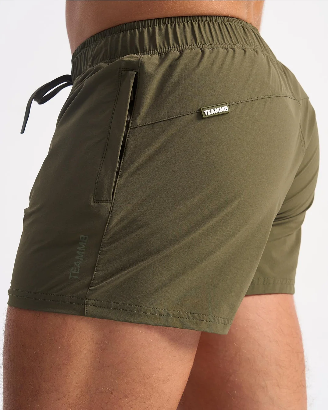 TEAMM8 Bolt 3" Short - Army - Image 4