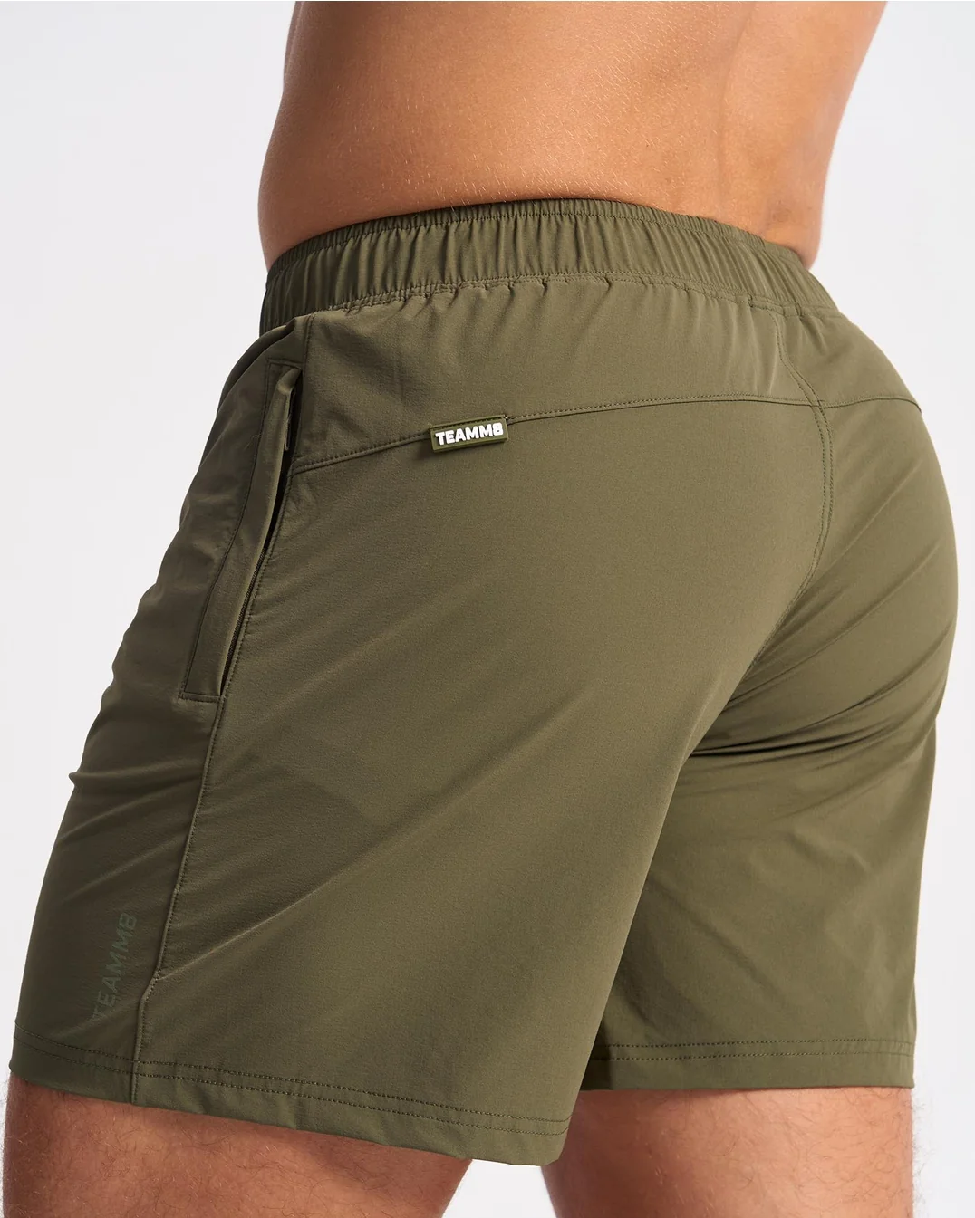 TEAMM8 Bolt 5" Short - Army - Image 4
