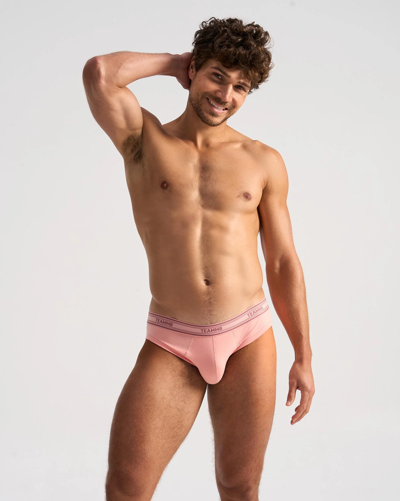 TEAMM8 Cotton Classic Brief - Rose Water - Image 5