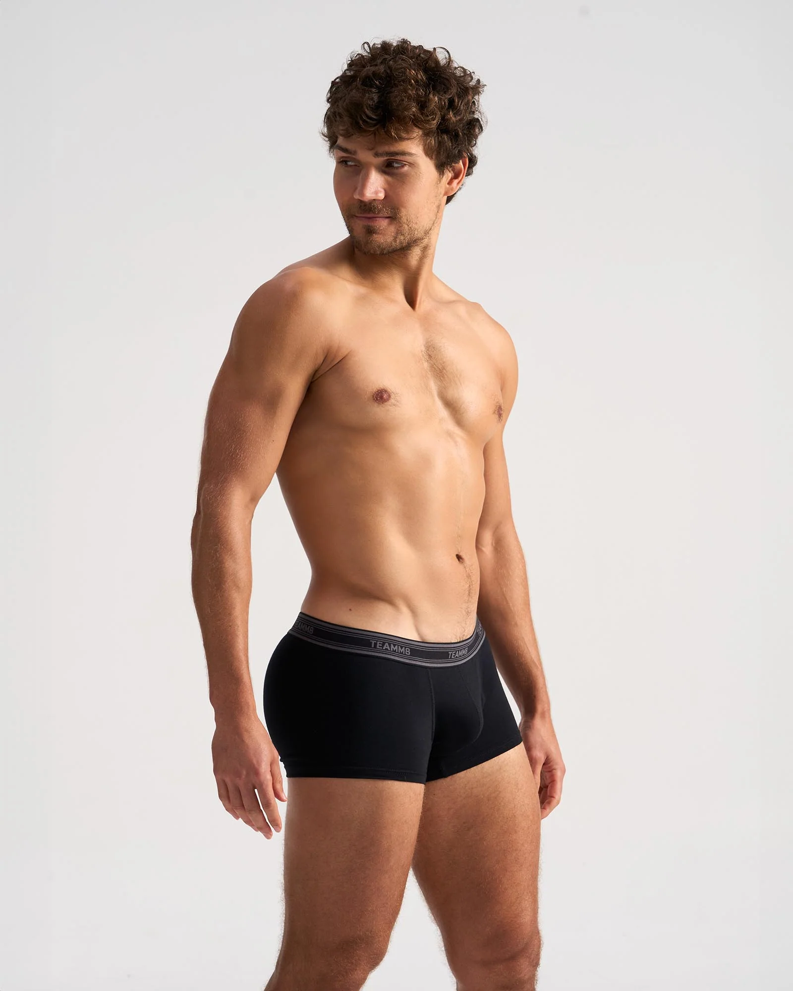 TEAMM8 Cotton Classic Trunk - Black - Image 5