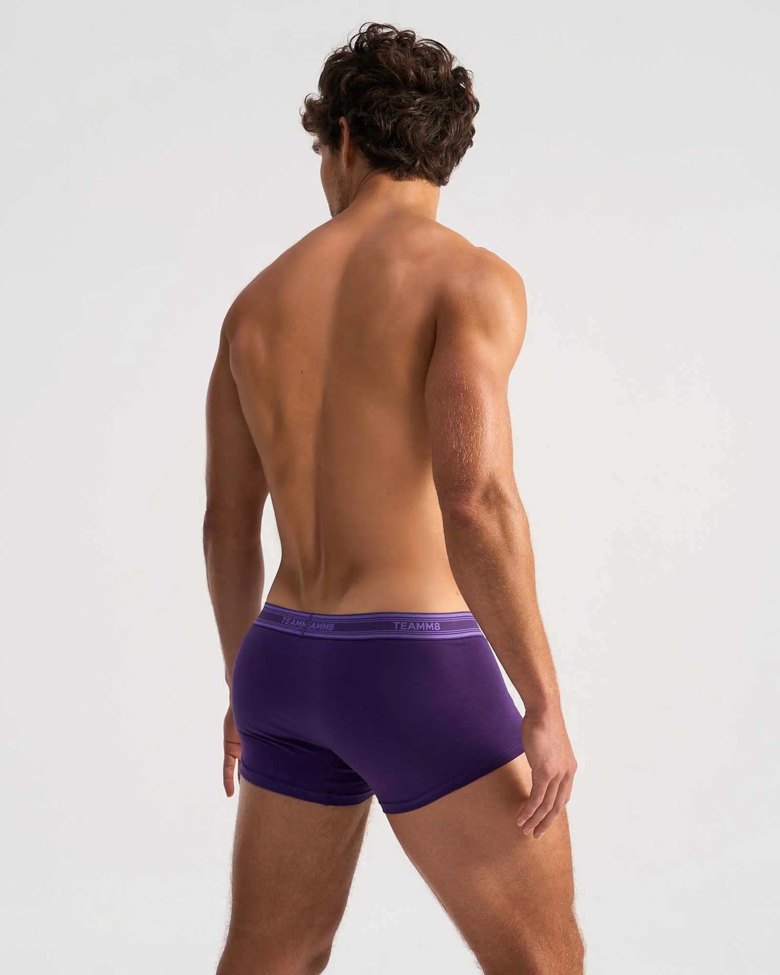 TEAMM8 Cotton Classic Trunk - Violet - Image 3