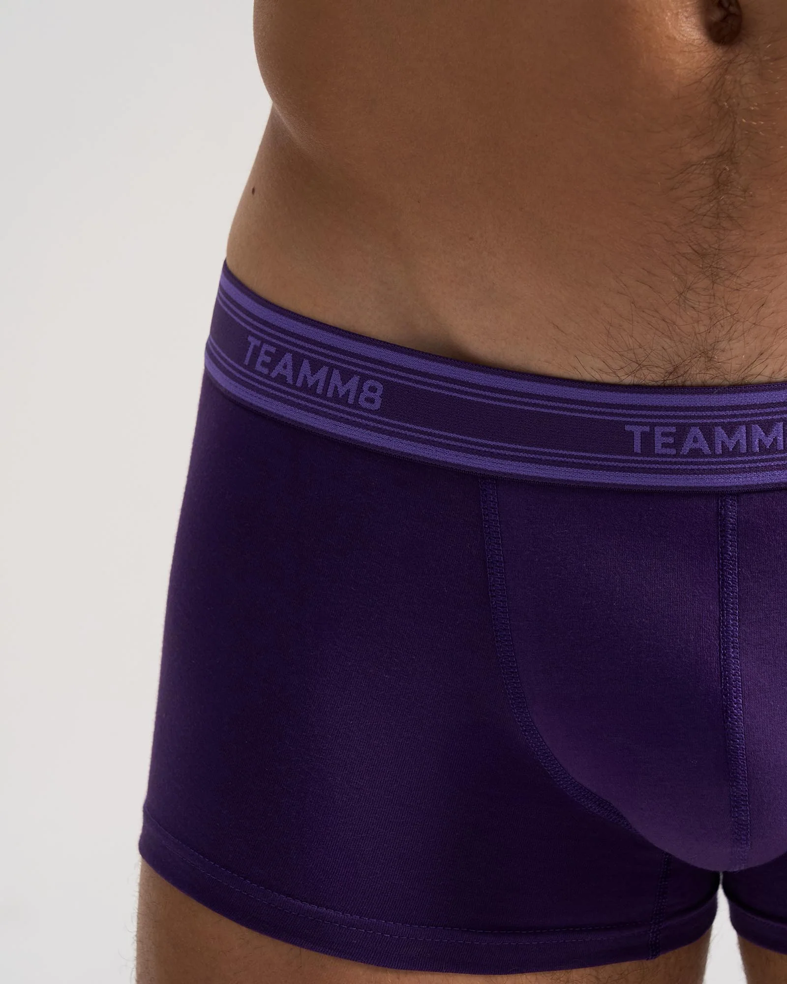 TEAMM8 Cotton Classic Trunk - Violet - Image 5
