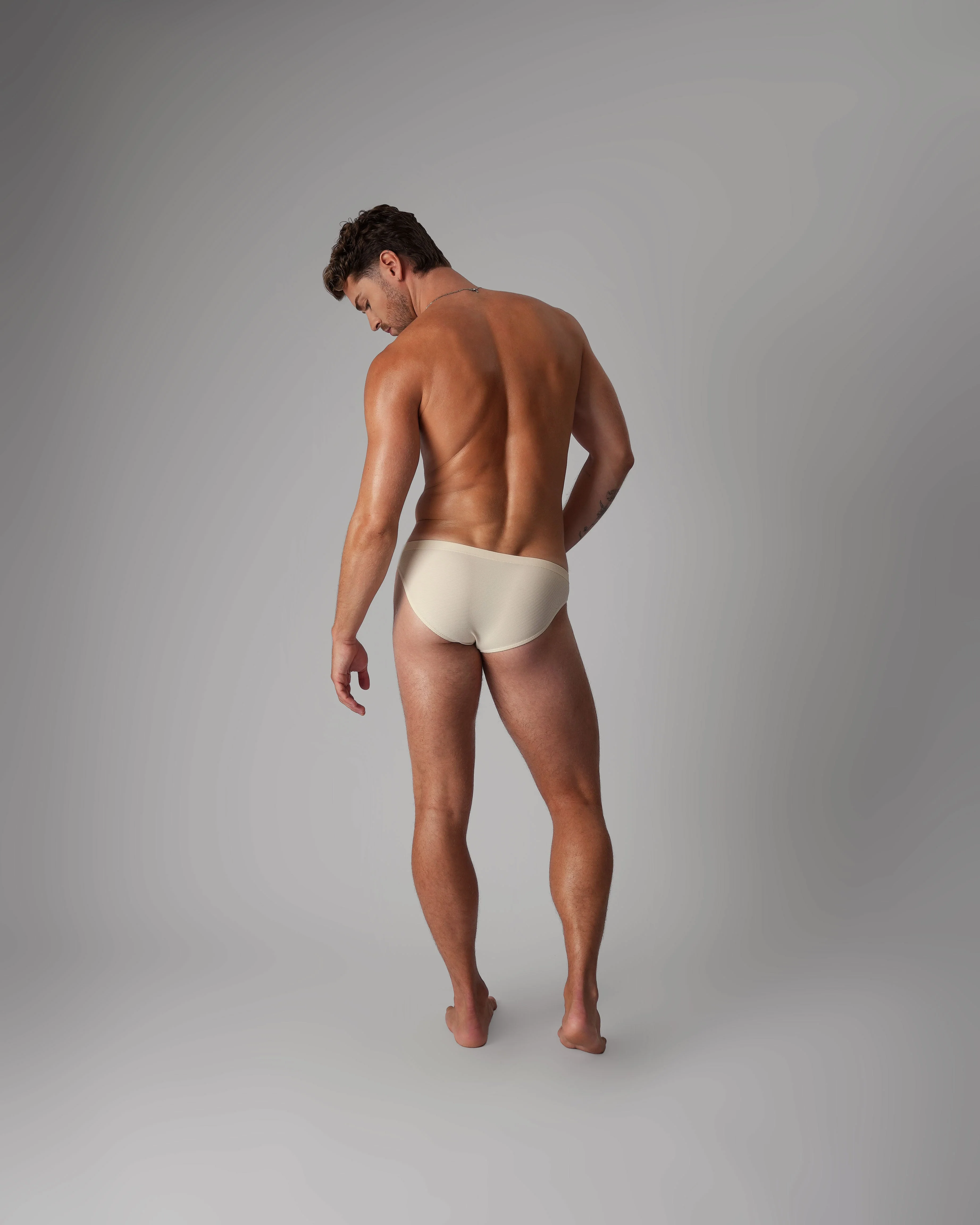 TEAMM8 Eclipse Bikini Brief - Ecru - Image 3