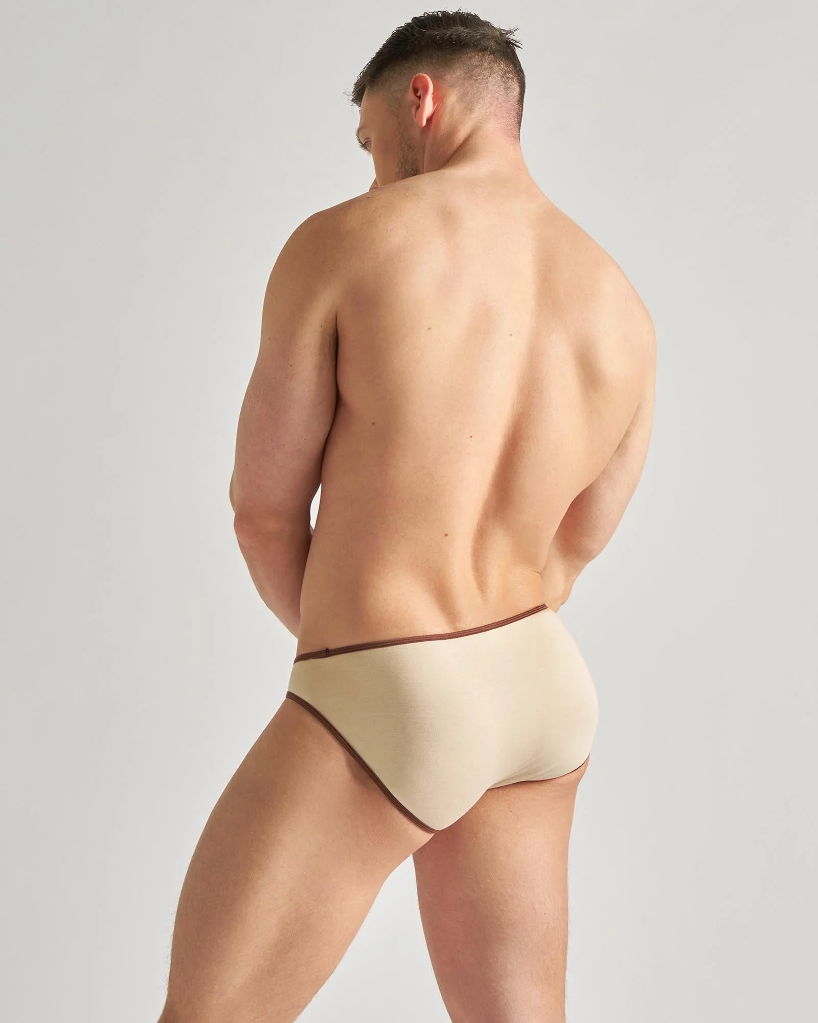 TEAMM8 Flaunt Bikini Brief - Latte - Image 2