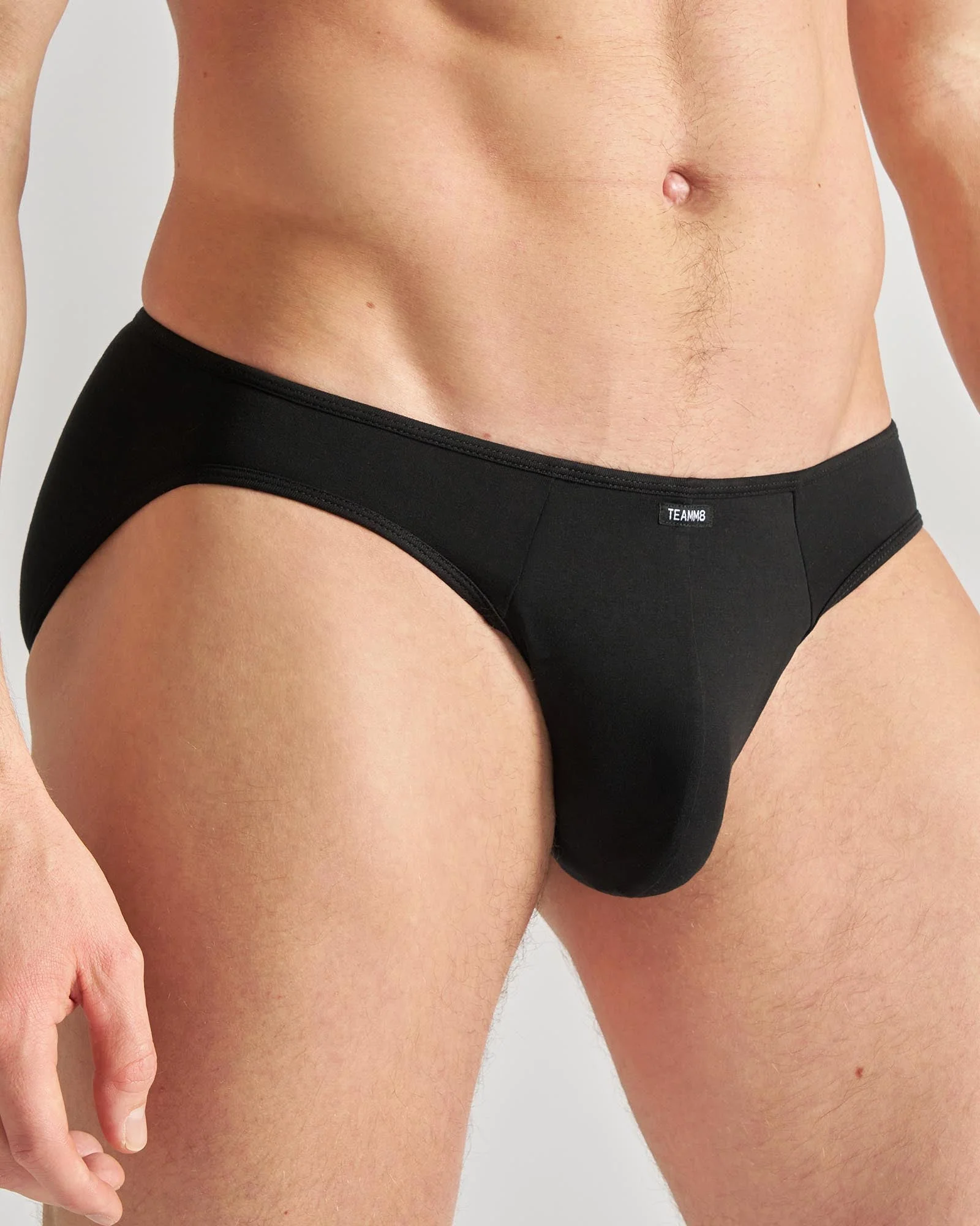 TEAMM8 Flaunt Bikini Brief - Onyx - Image 4