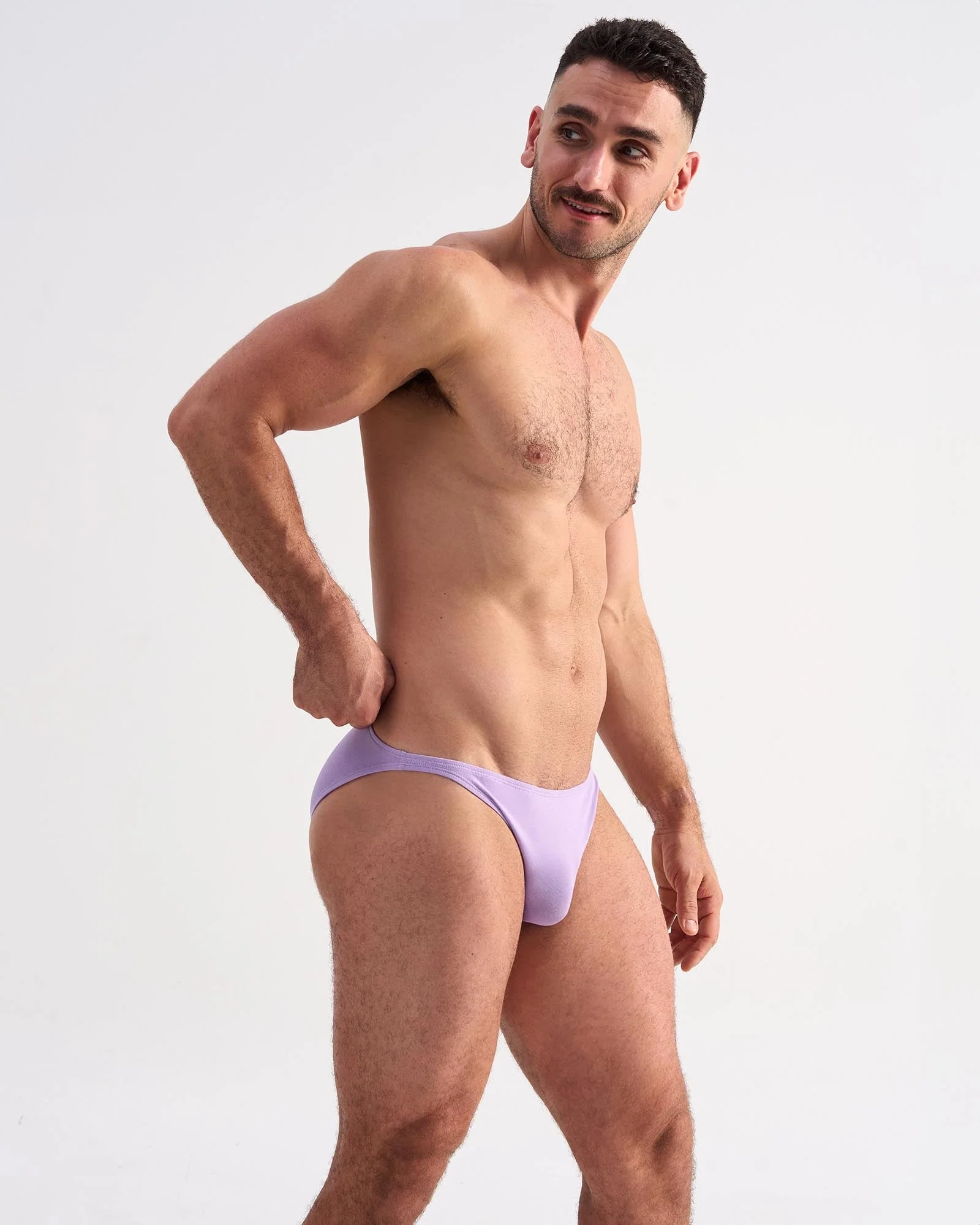 TEAMM8 Flirt Cotton Micro Brief - Lilac - Image 2