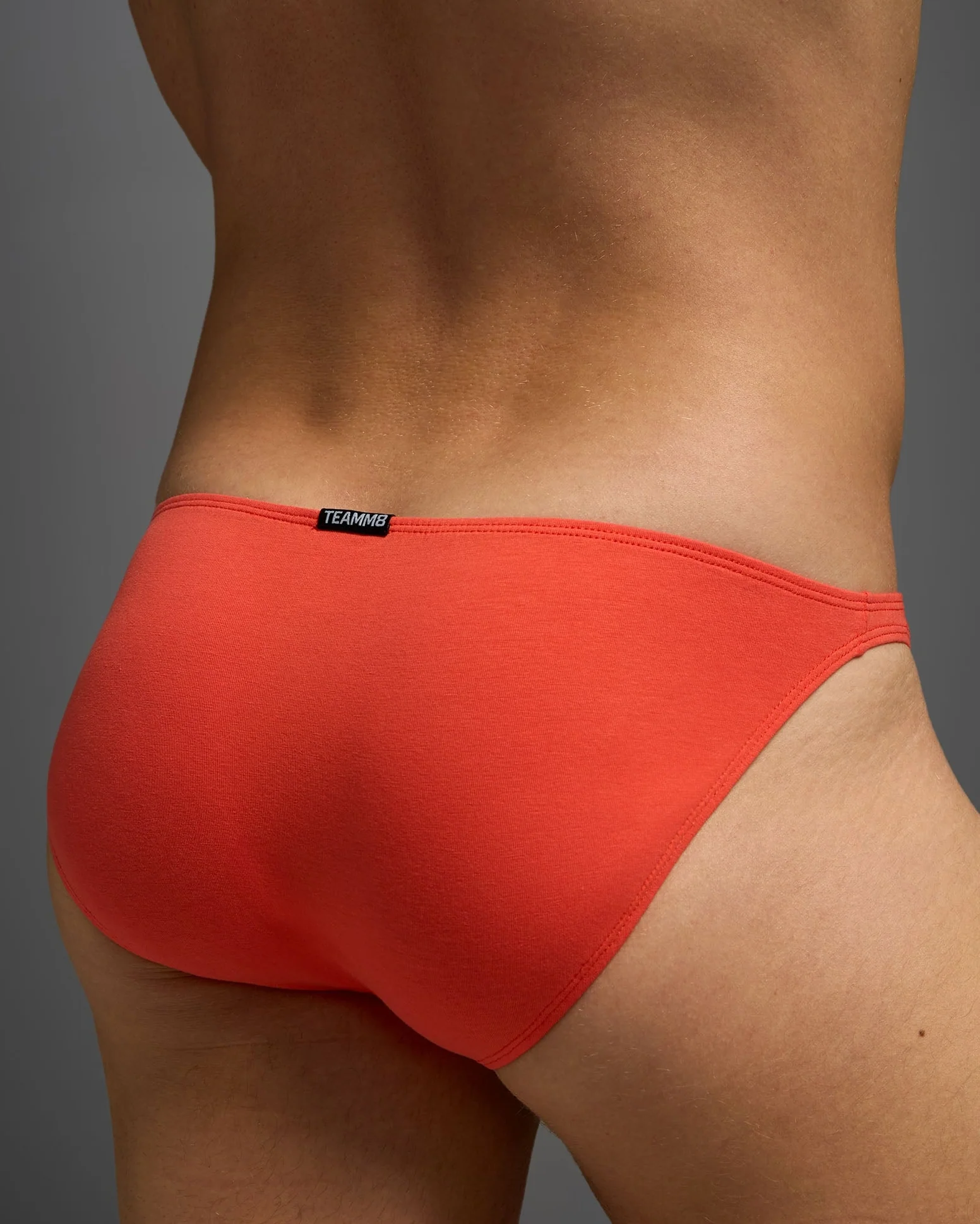 TEAMM8 Flirt Cotton Micro Brief - Orange - Image 5