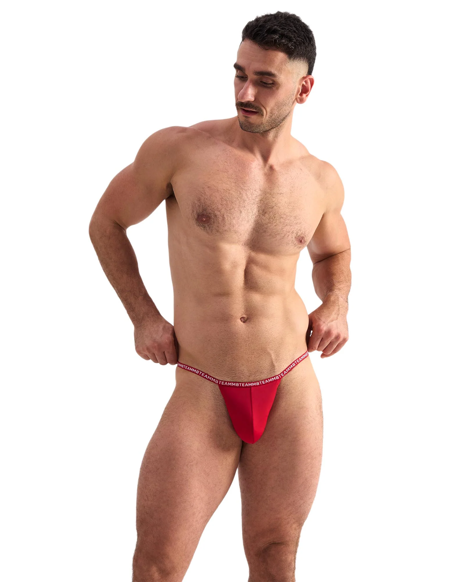 TEAMM8 Glide Micro Thong - Vermillion - Image 4