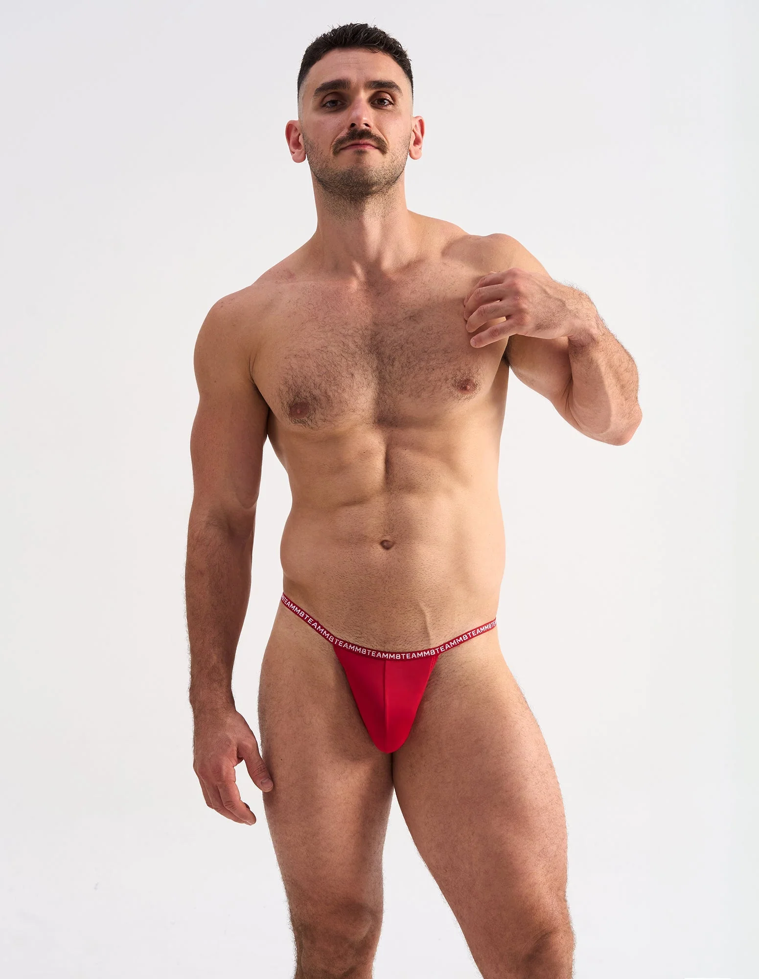 TEAMM8 Glide Micro Thong - Vermillion - Image 5