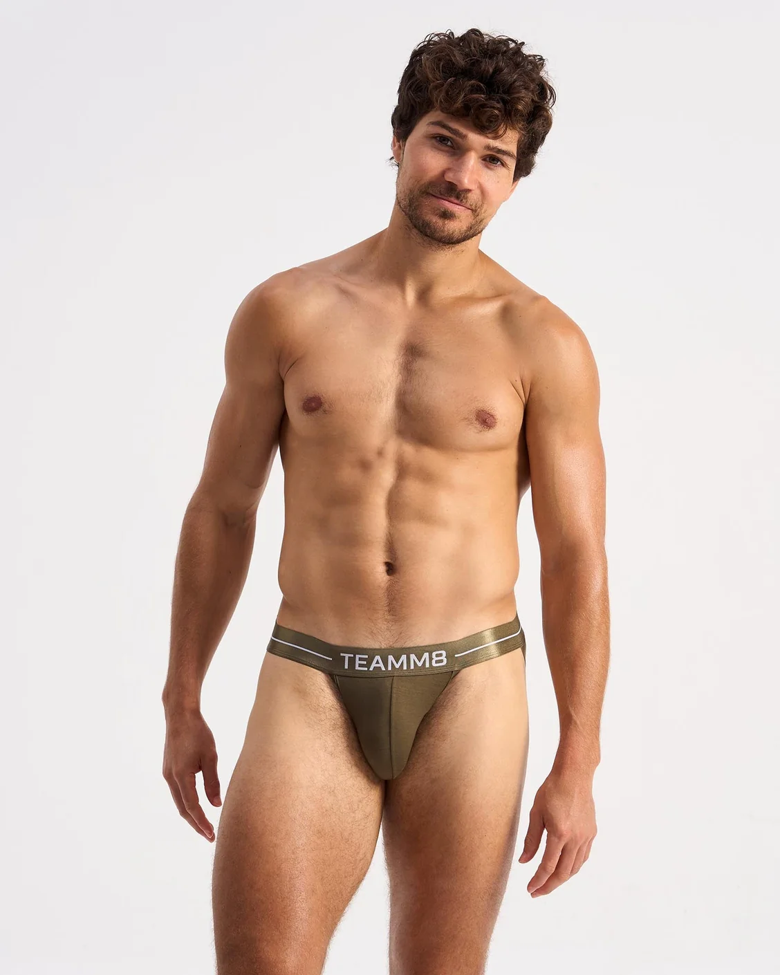 TEAMM8 Icon Jockstrap - Army - Image 2