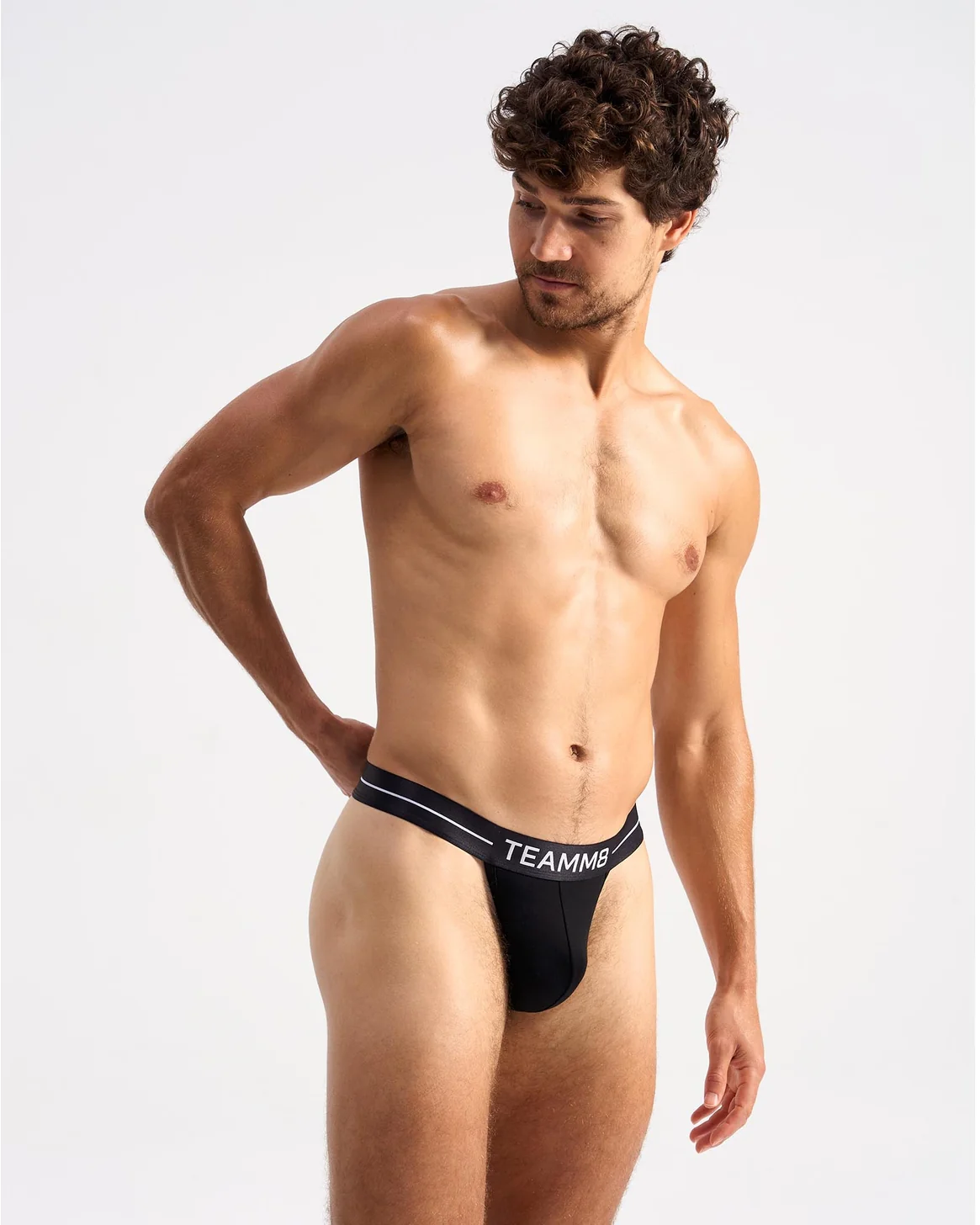TEAMM8 Icon Thong - Black - Image 2
