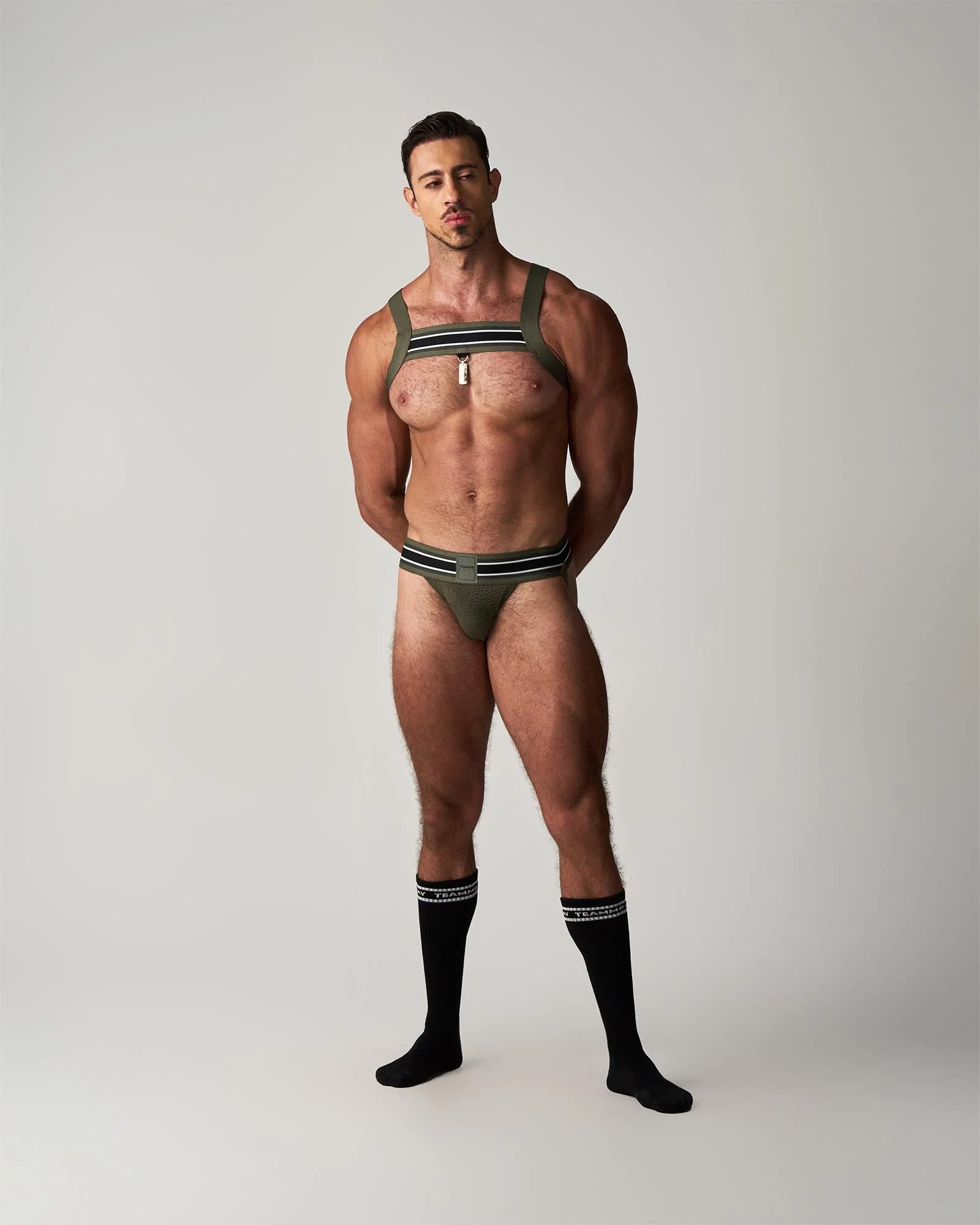 TEAMM8 Locker Room Harness - Khaki - Image 3