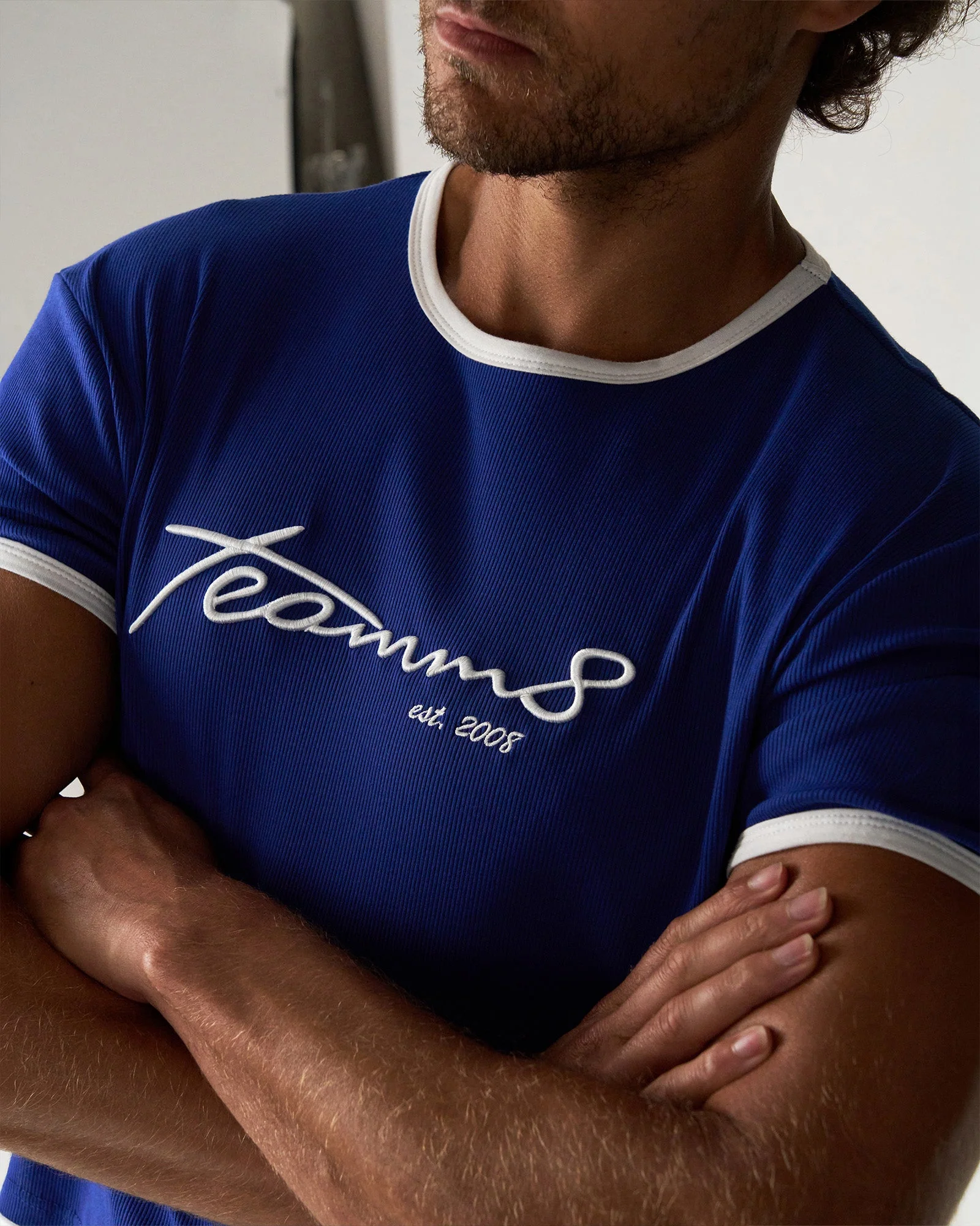 TEAMM8 M.V.P. Retro Cropped Tee - Sailor - Image 4