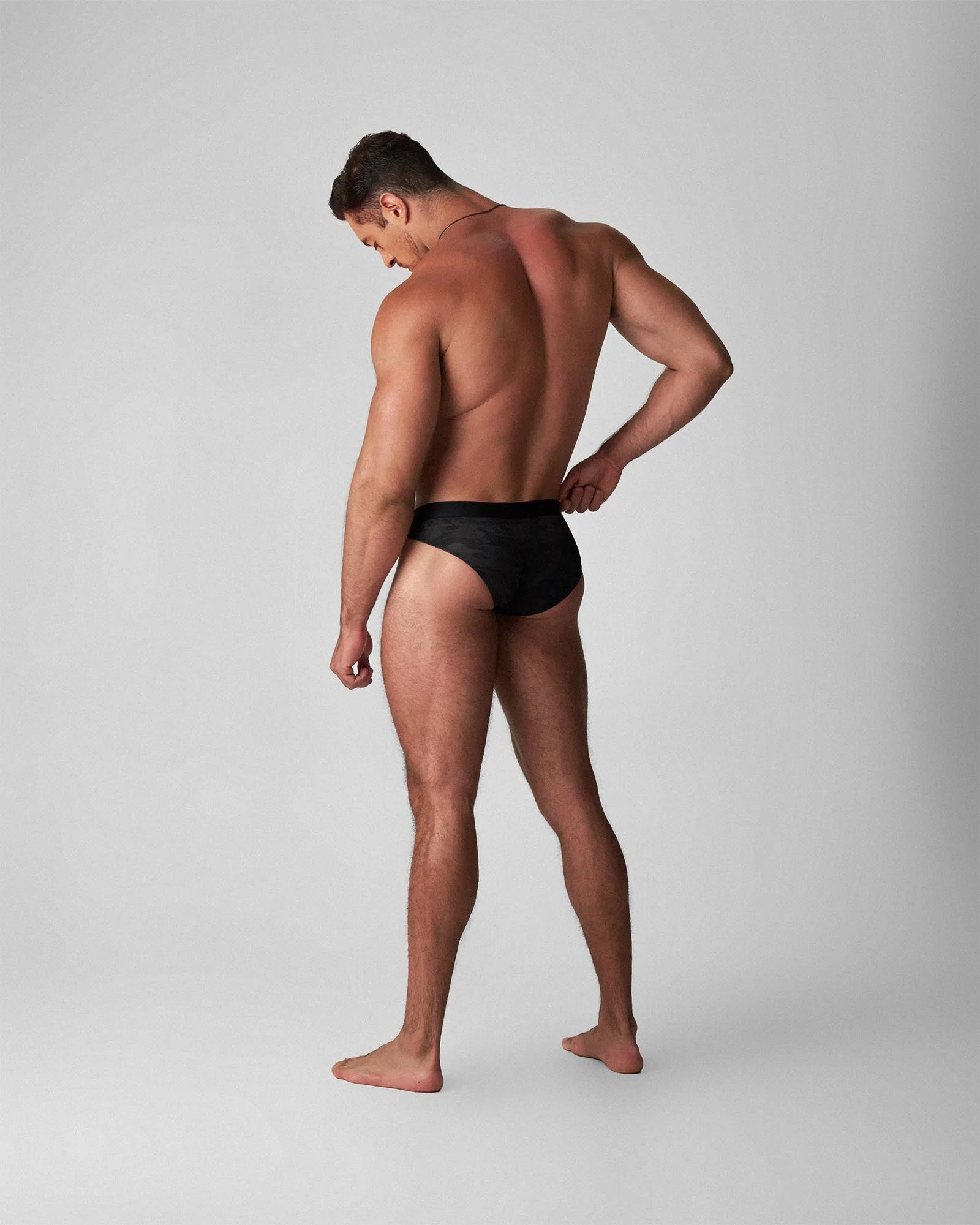 TEAMM8 M8 Brief - Charcoal - Image 4