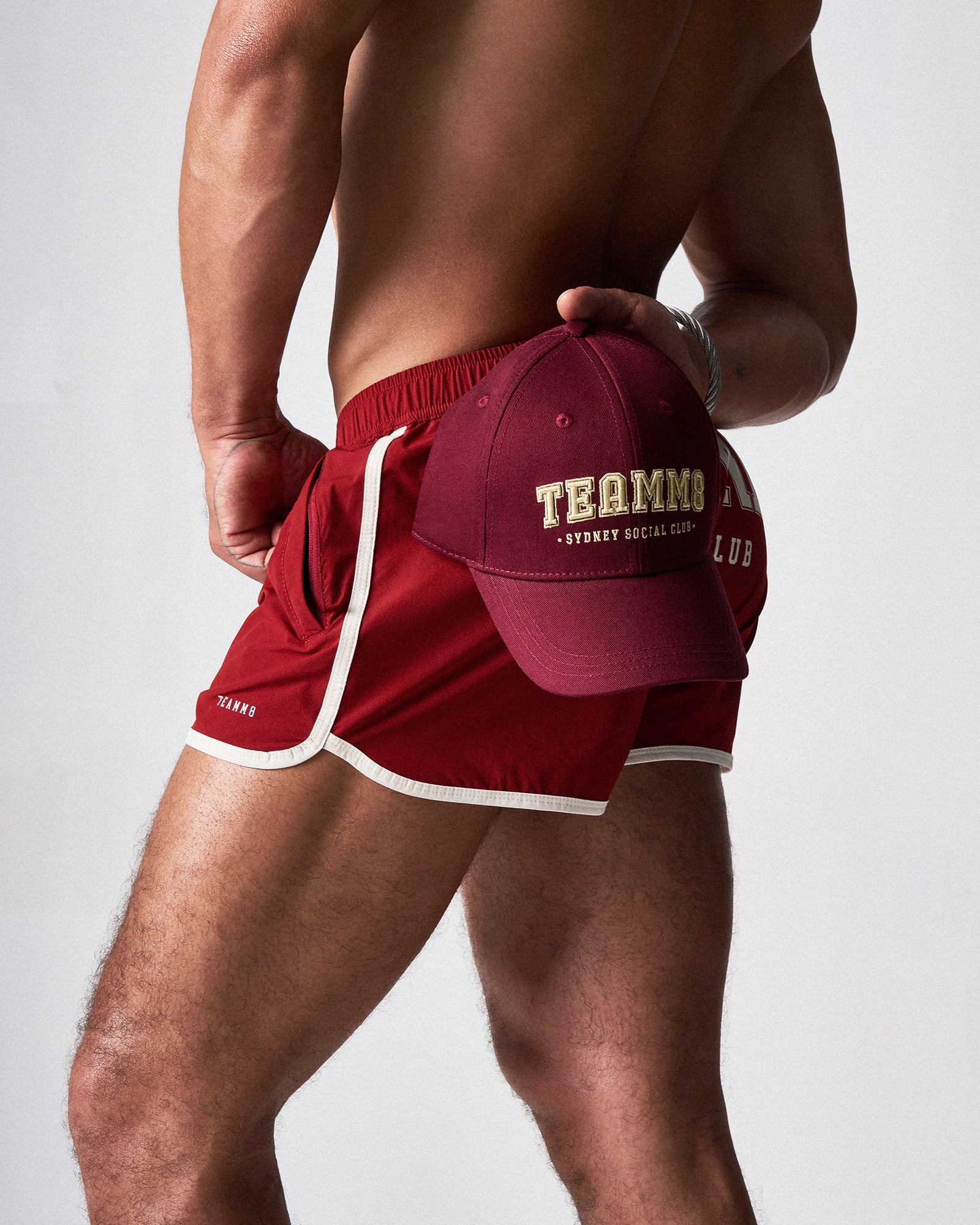 TEAMM8 S.S.C. Legacy Cap Maroon - Image 3