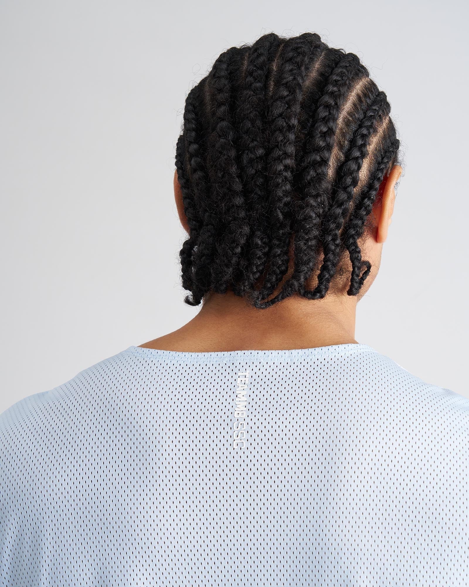 TEAMM8 S.S.C. Mesh Muscle Tank - Light Blue - Image 4