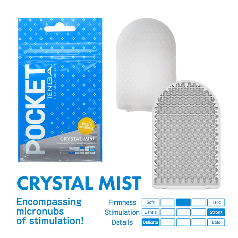 TENGA POCKET SLEEVE - CRYSTAL MIST - Image 2