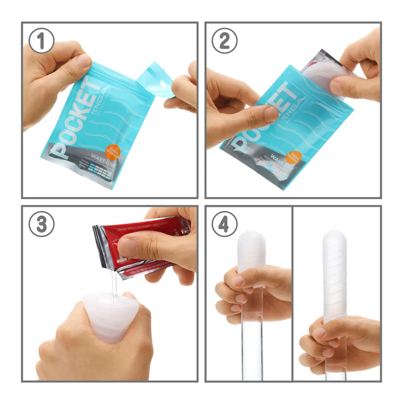 TENGA POCKET SLEEVE - CRYSTAL MIST - Image 4