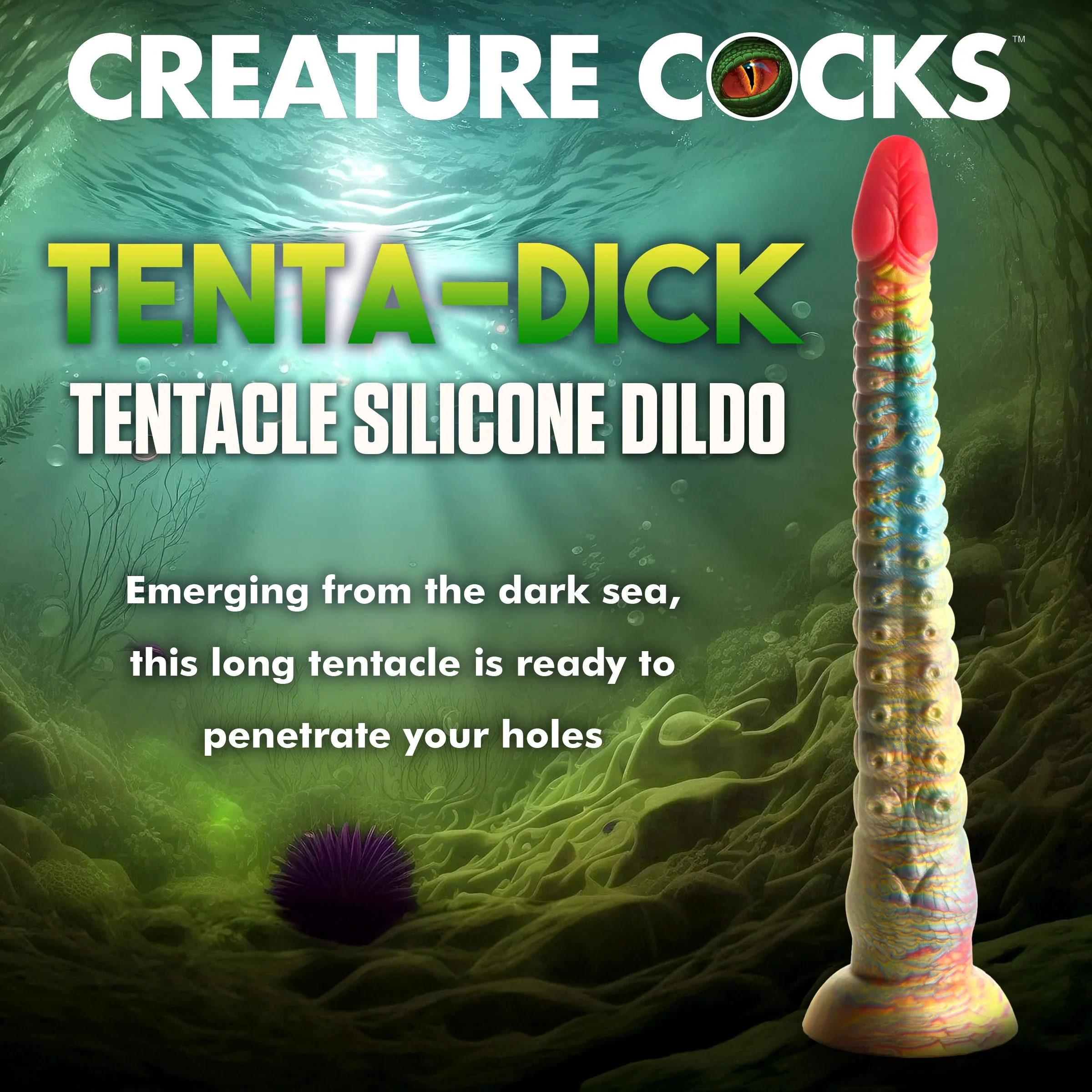 Tenta-Dick Tentacle Silicone Dildo by creature cocks - Image 4