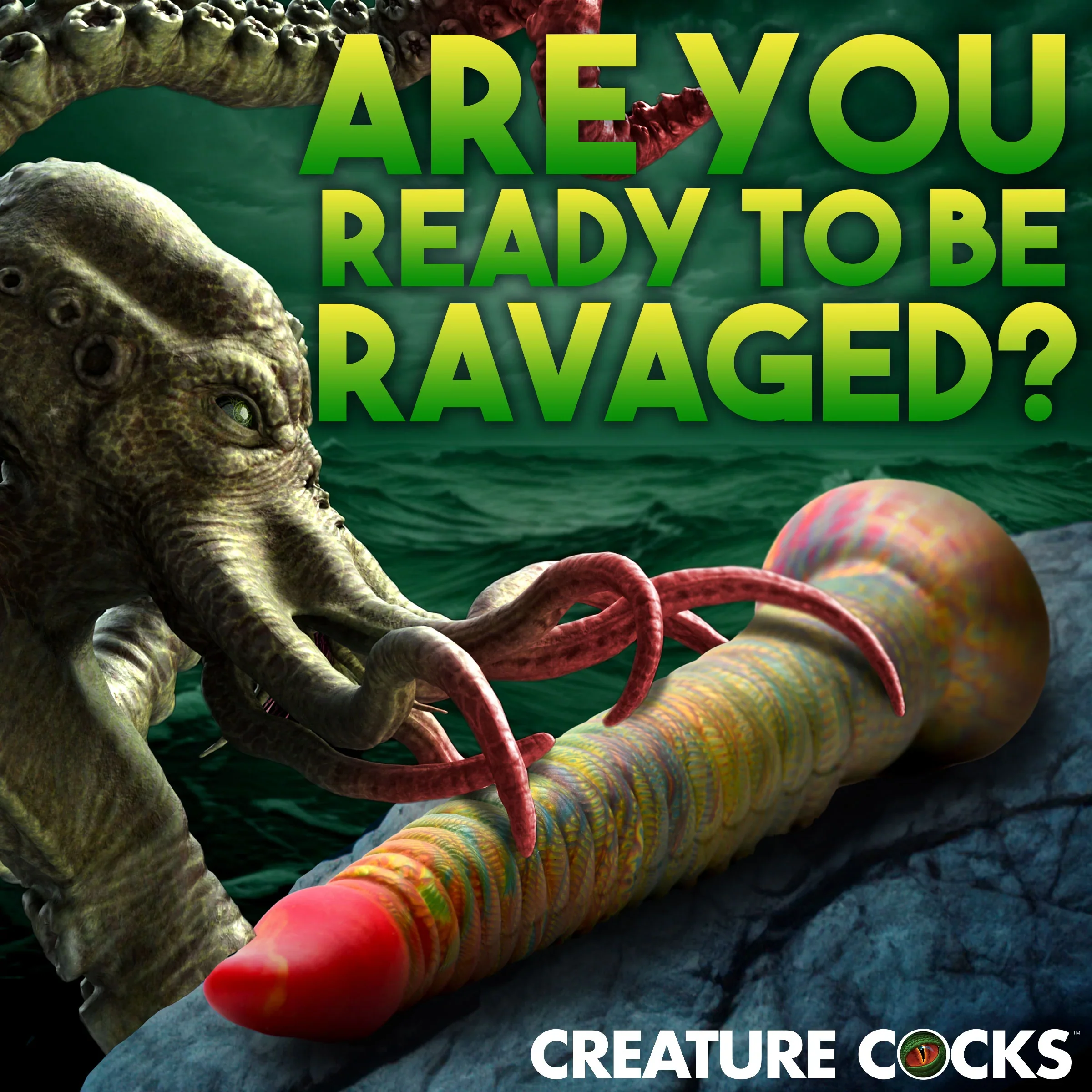 Tenta-Dick Tentacle Silicone Dildo by creature cocks - Image 5