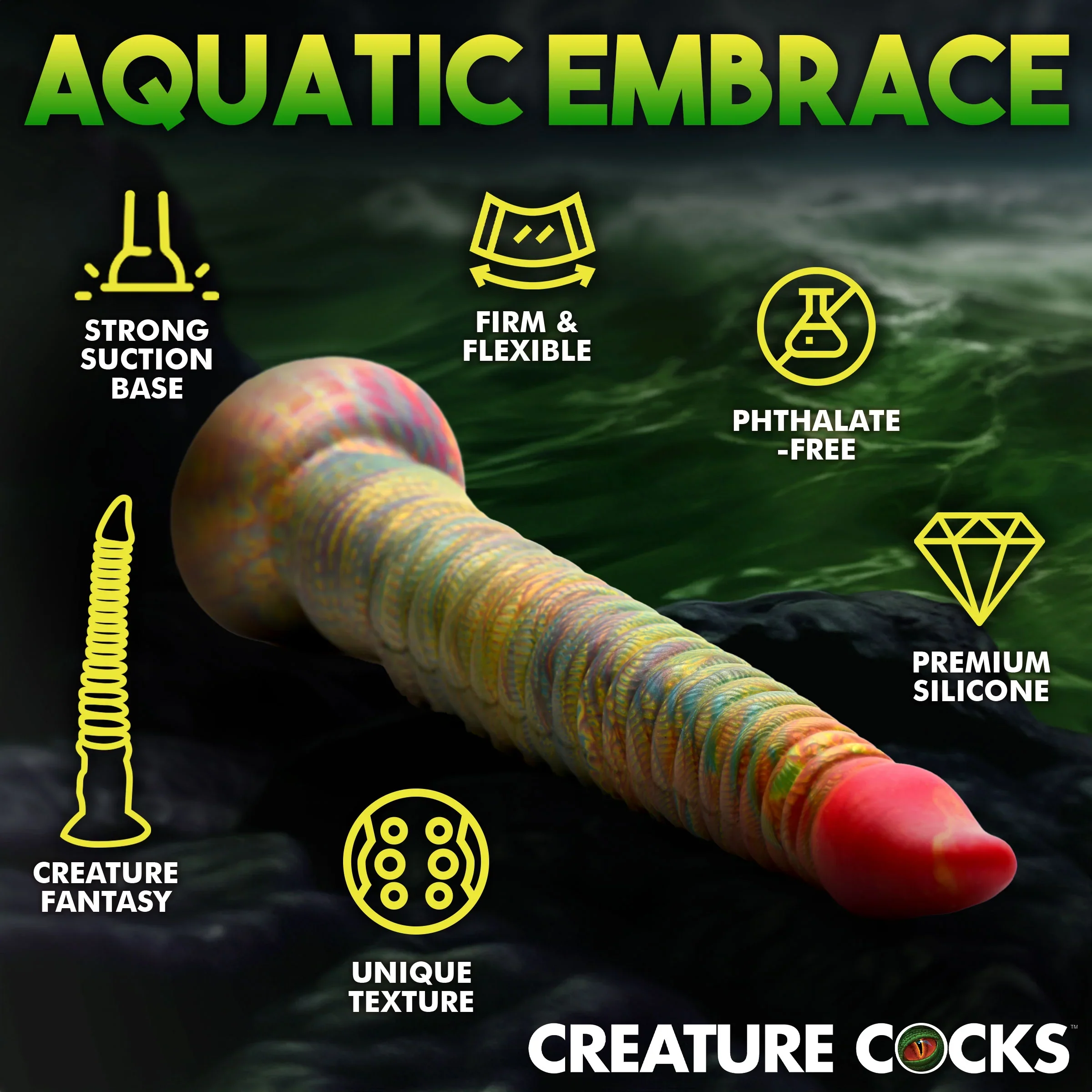Tenta-Dick Tentacle Silicone Dildo by creature cocks - Image 7