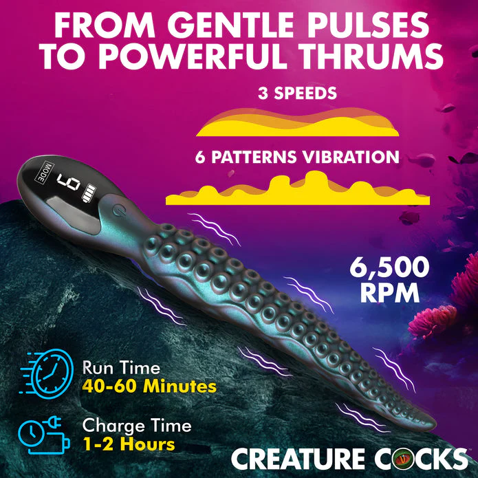 Tentavibe Silicone Vibrator by Creature Cocks - Image 3