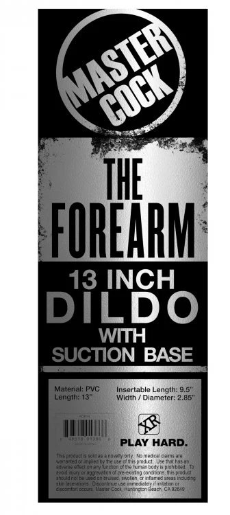 The Forearm 13 Inch Dildo with Suction Cup - Image 3