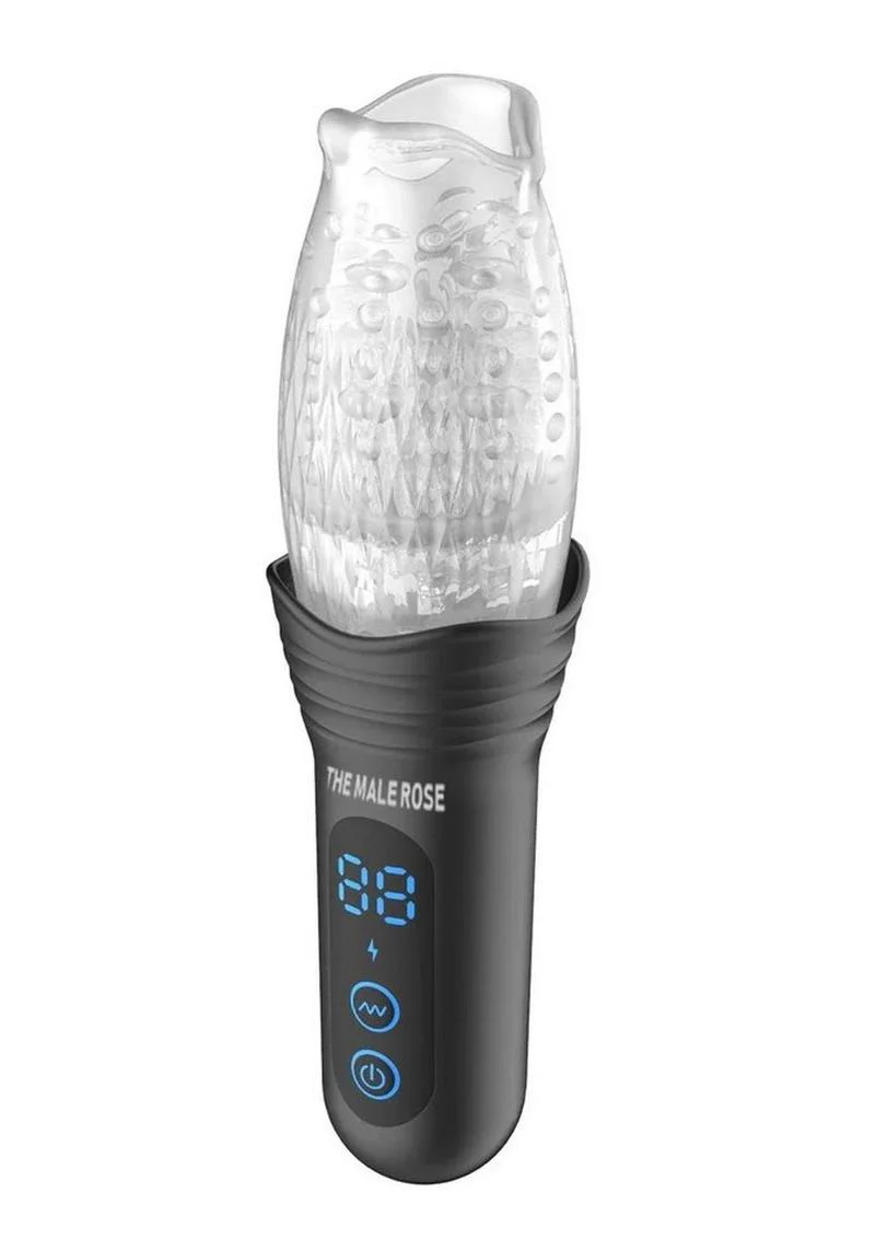 The Male Rose Pro Rechargeable Thrusting Rotating Masturbator - Image 2