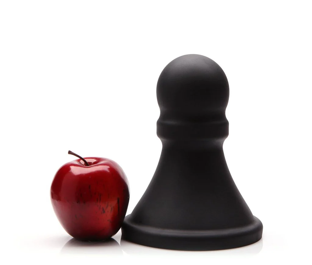 THE PAWN BUTT PLUG BY TANTUS - BYRON BLACK - Image 4