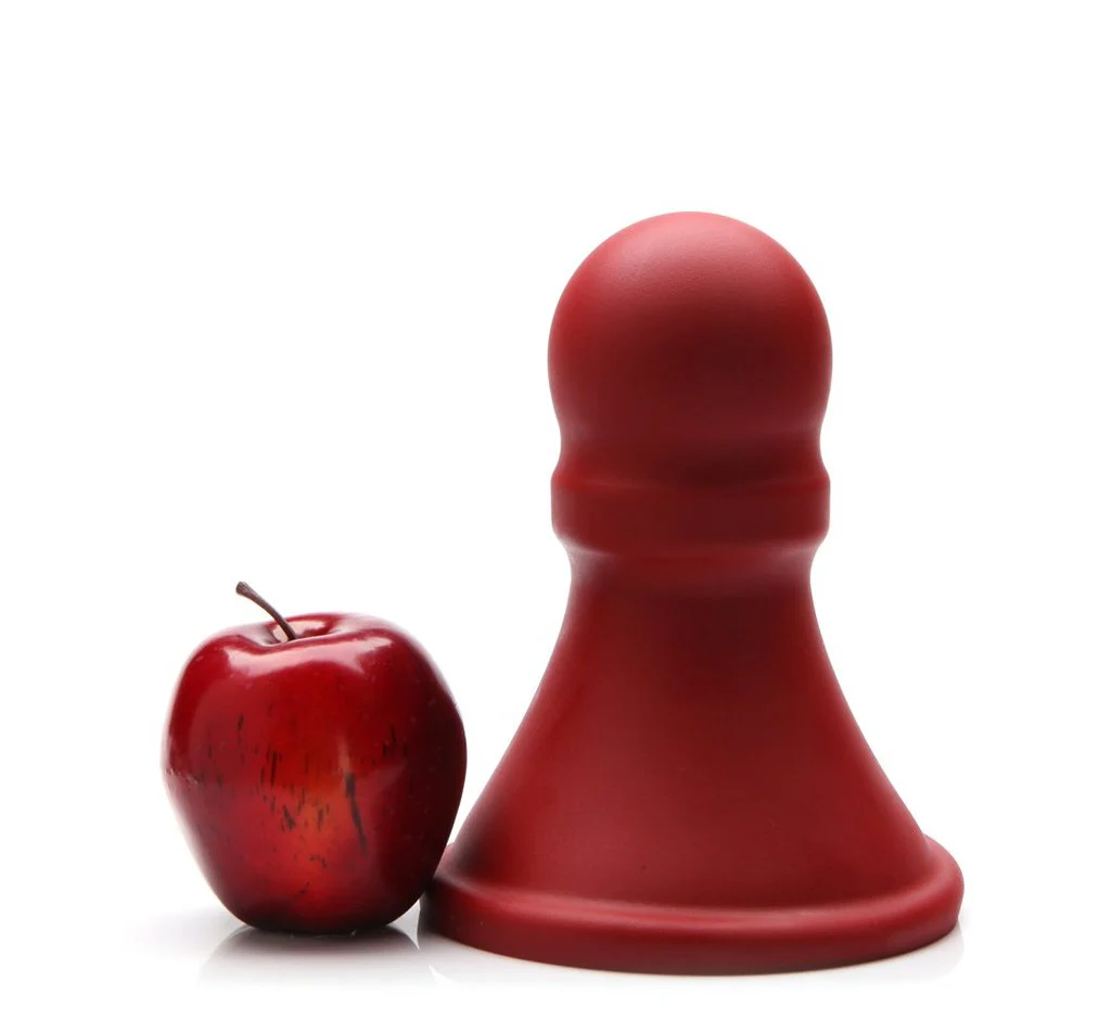 THE PAWN BUTT PLUG BY TANTUS - TRUE BLOOD RED - Image 4