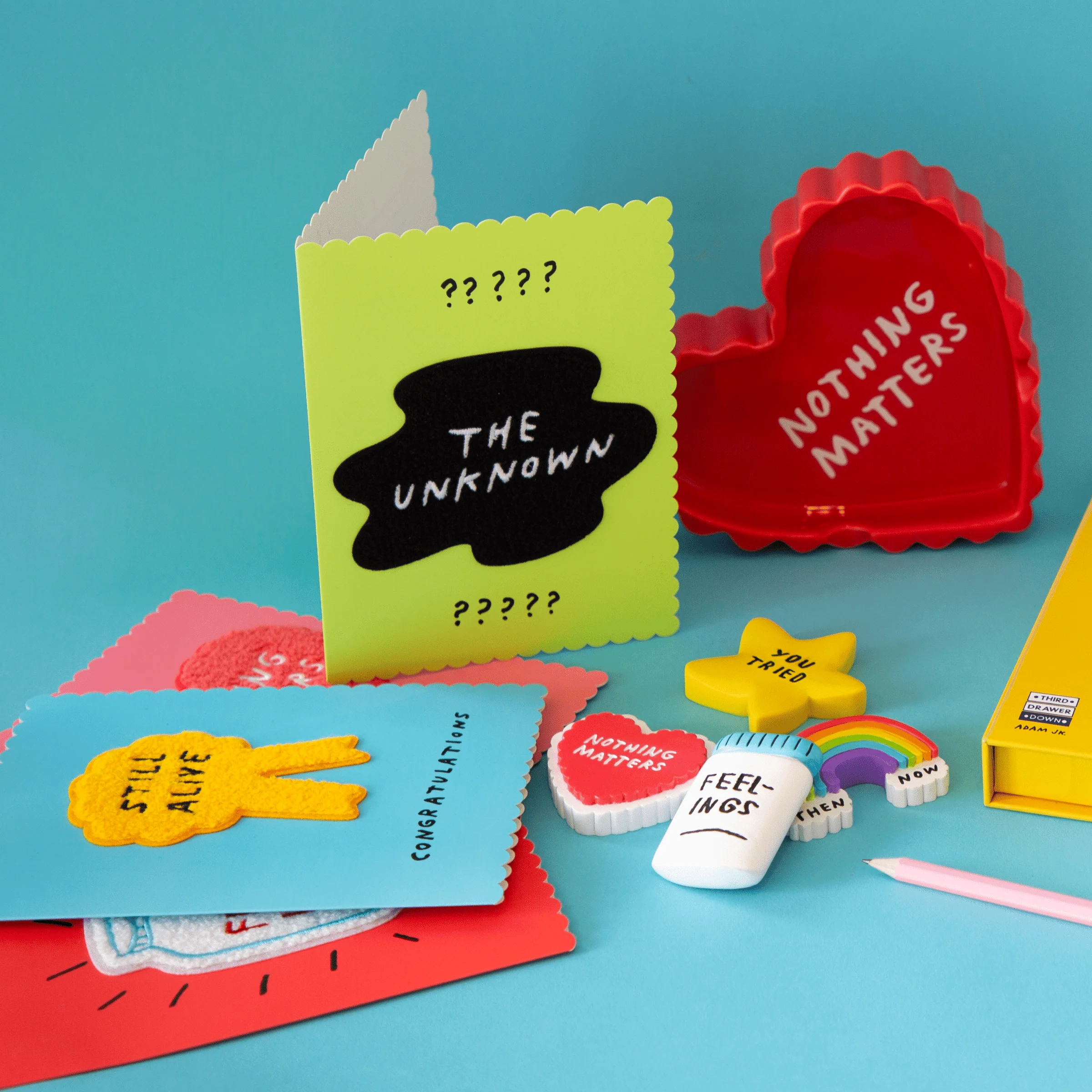 The Unknown Chenille Patch Gift Card by Adam JK x Third Drawer Down - Image 5