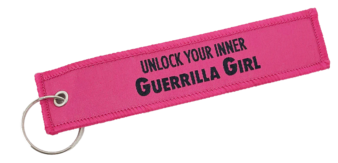 Third Drawer Down X Guerrilla Girls Unlock Your Inner Guerilla Girl Keyring - Image 3