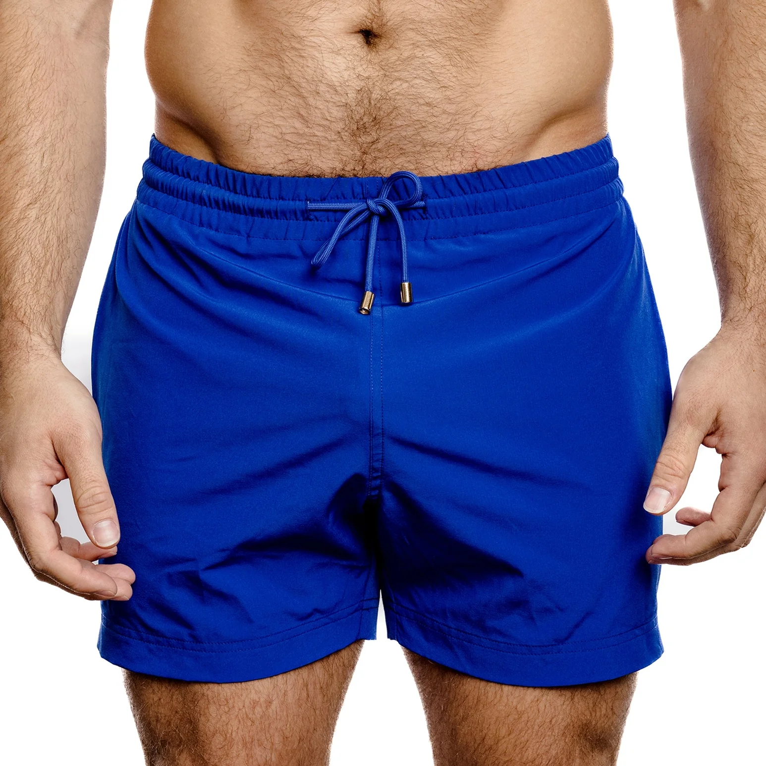THK Blue Swim Gym Short - Image 2