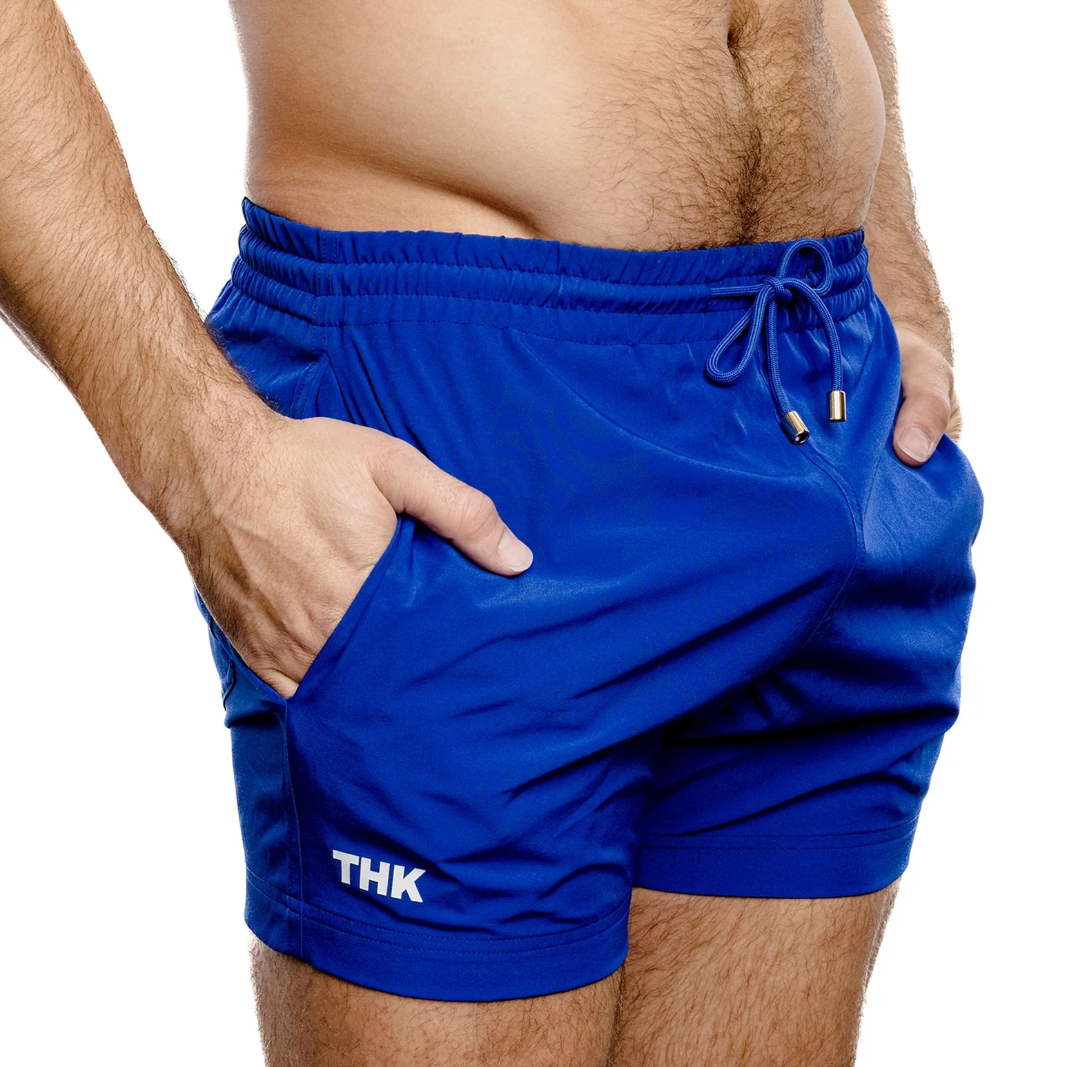 THK Blue Swim Gym Short - Image 3