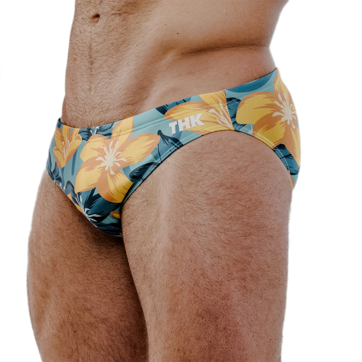 THK Hibiscus Swim - Yellow - Image 2