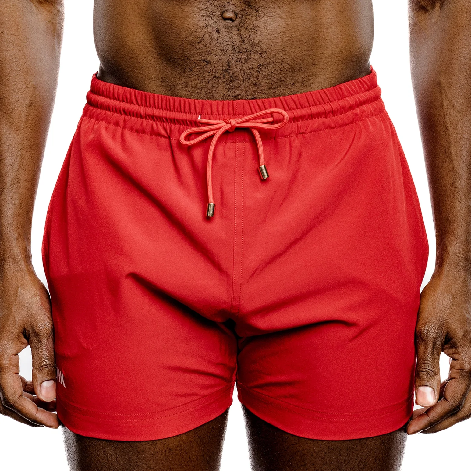 THK Red Swim Gym Short - Image 2