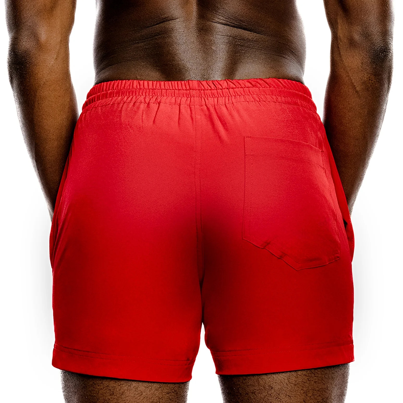 THK Red Swim Gym Short - Image 5