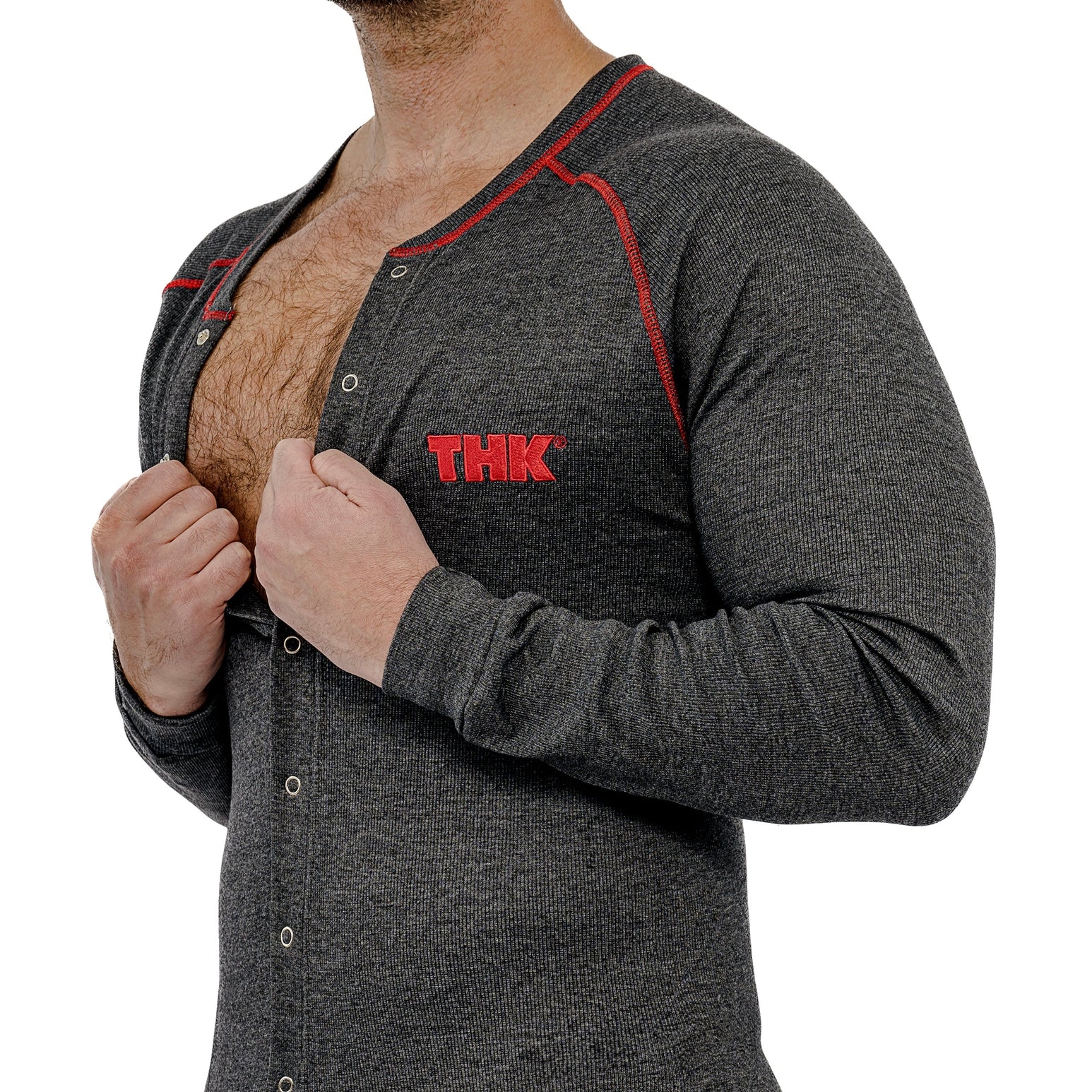 THK Union Suit - Charcoal - Image 2