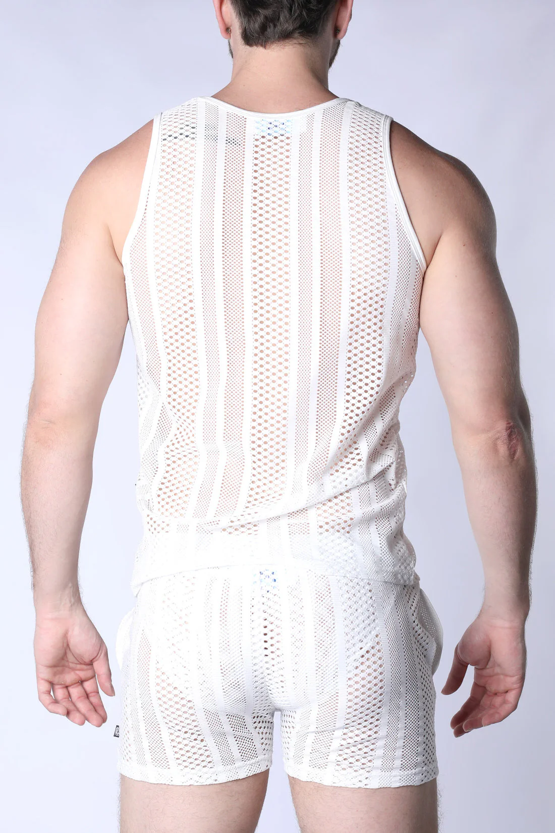 TIMOTEO Sicily Crochet Tank Top - White - Image 2