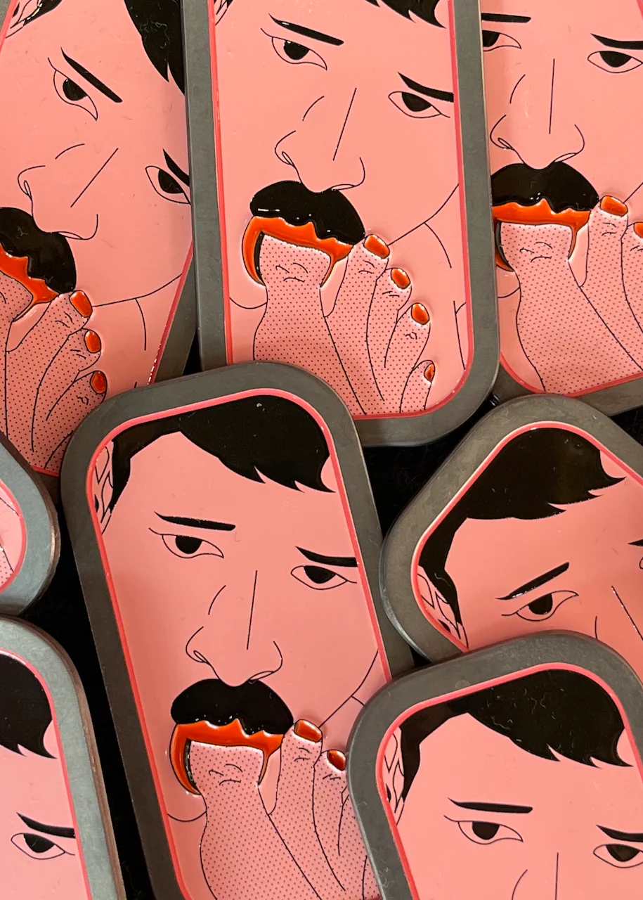Toe Lover Magnum Enamel Pin - Image 4