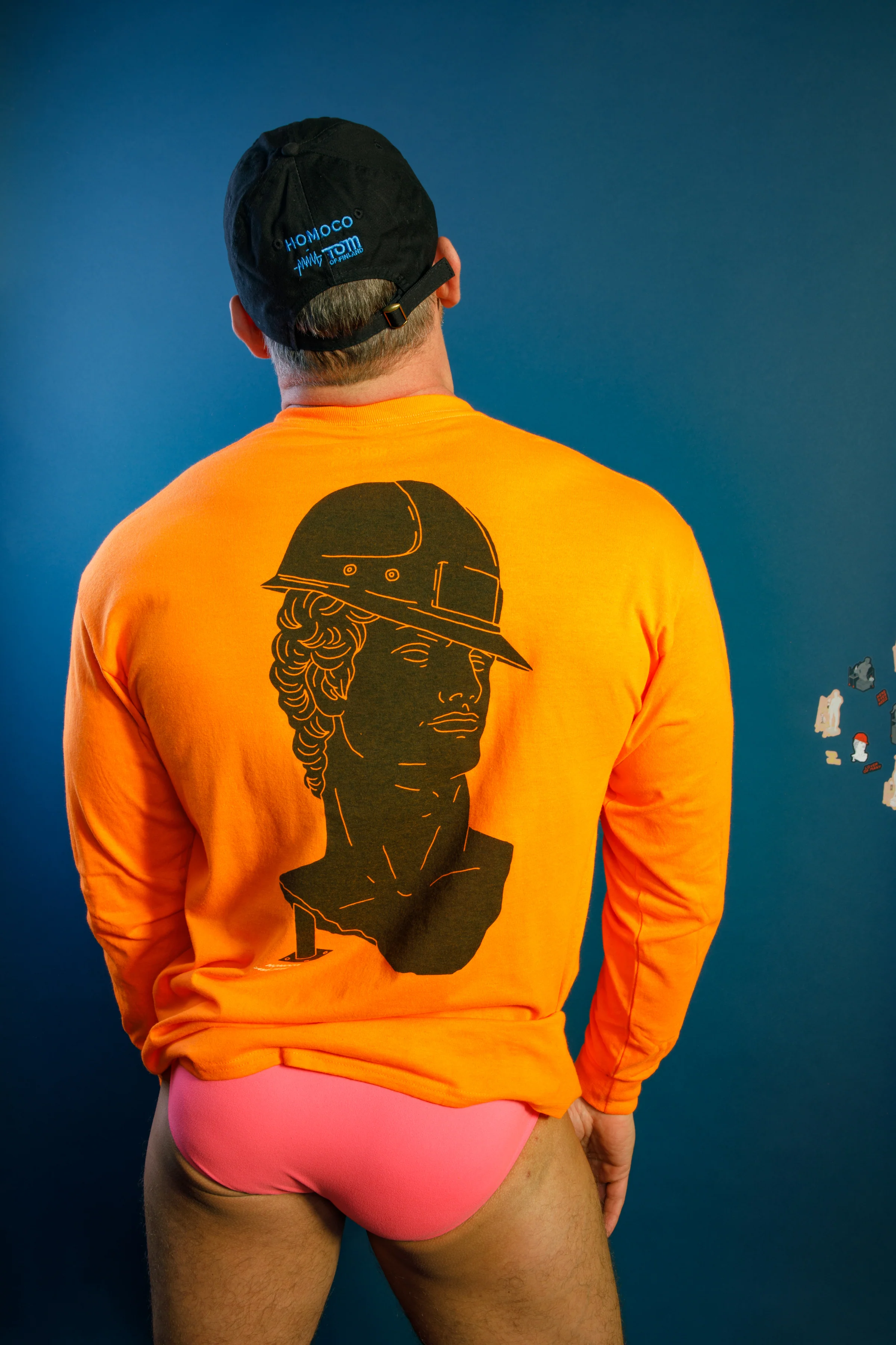 Tom of Finland Amit Black ever so softly Cap by HOMOCO - Image 10