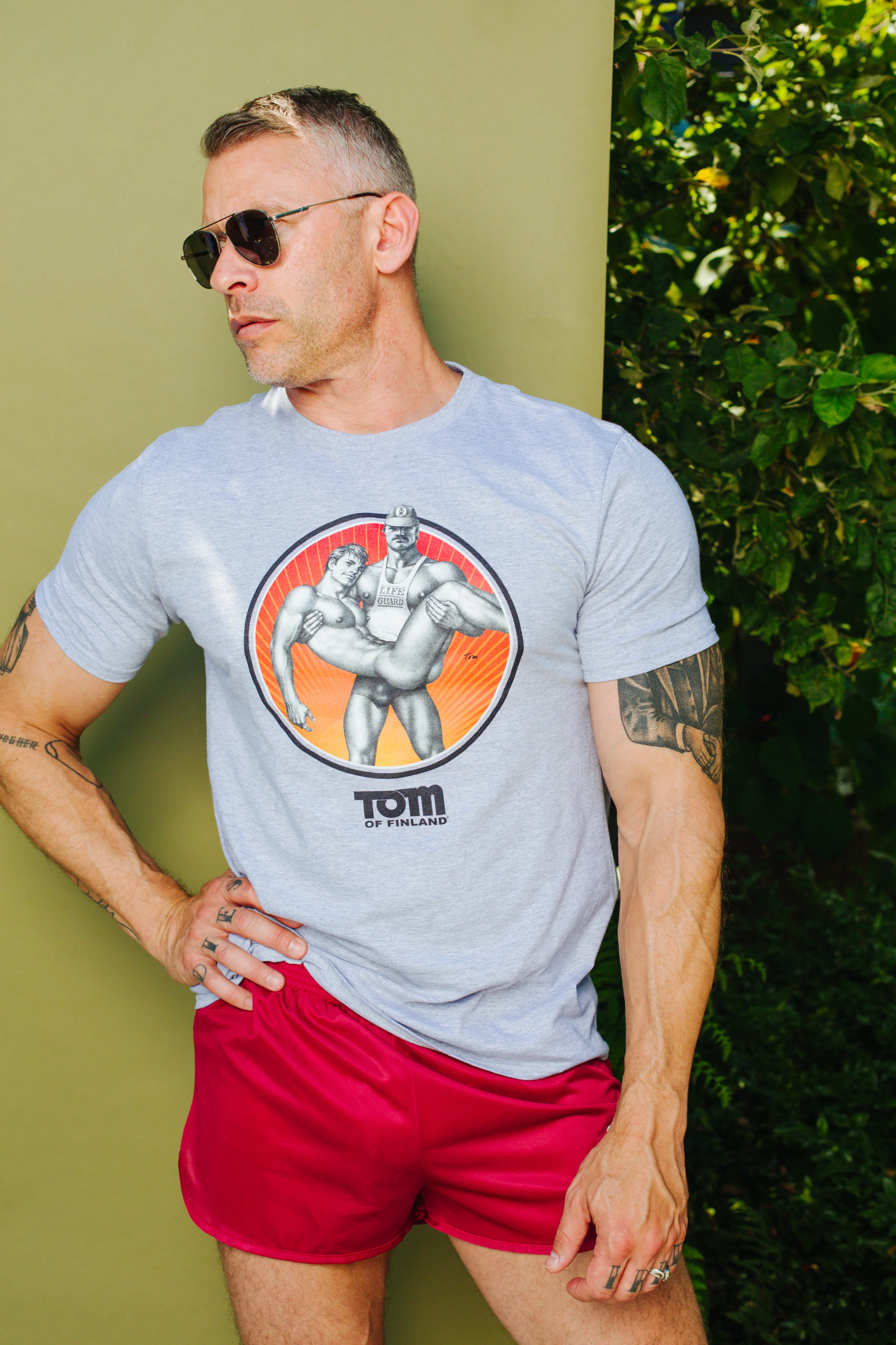 Tom of Finland "Baywatch" Tee by Peachy Kings - Image 3