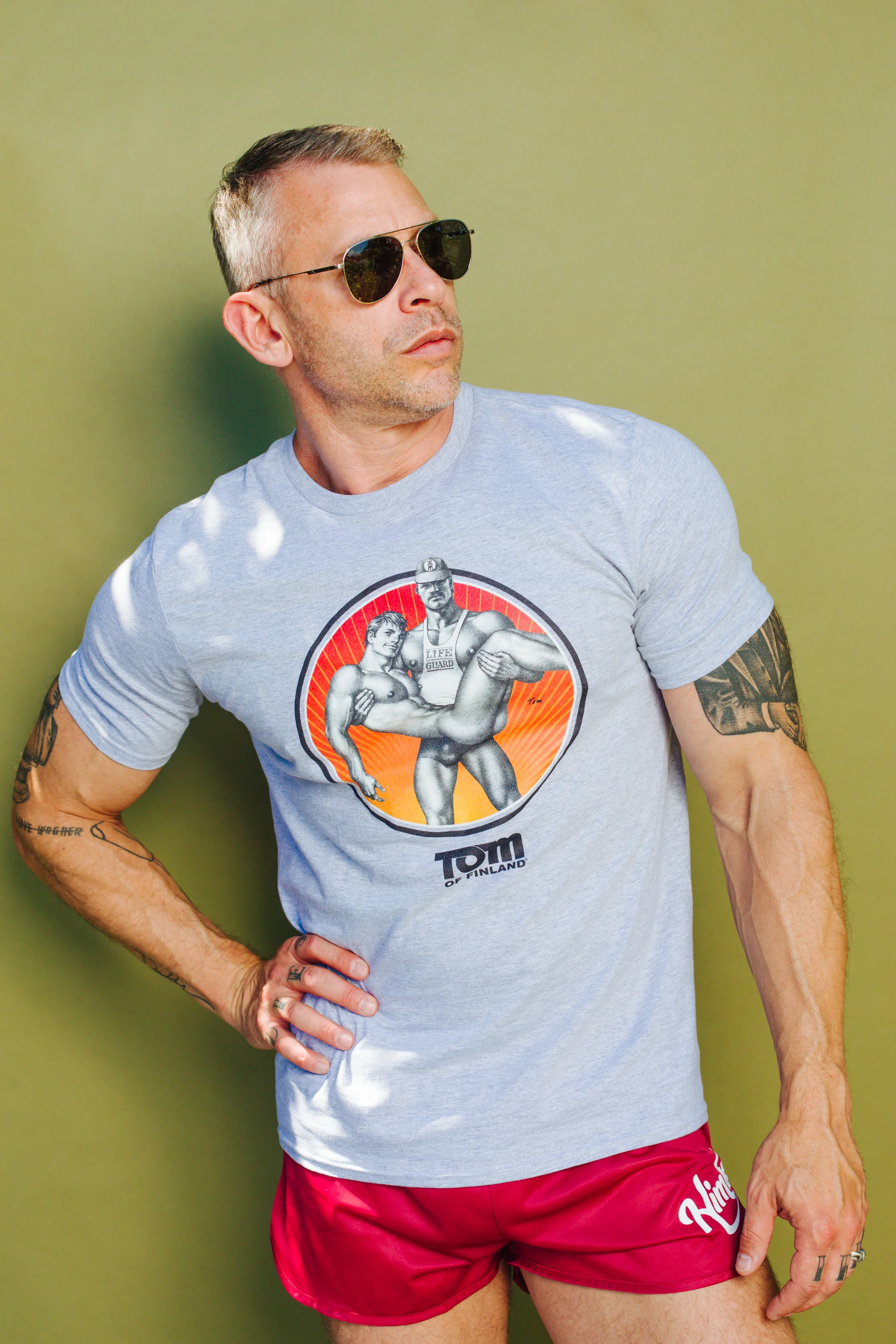 Tom of Finland "Baywatch" Tee by Peachy Kings - Image 8