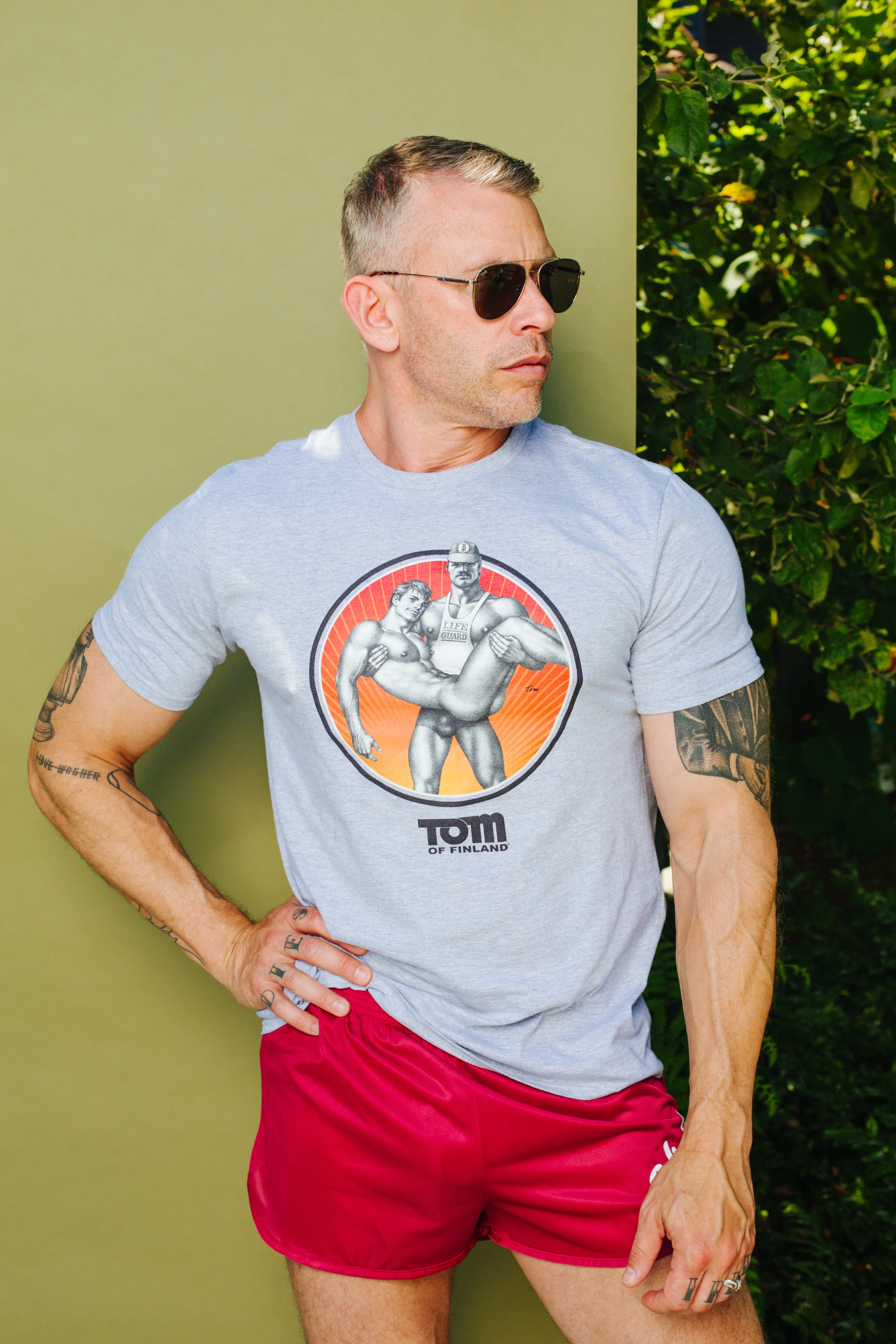Tom of Finland "Baywatch" Tee by Peachy Kings - Image 9